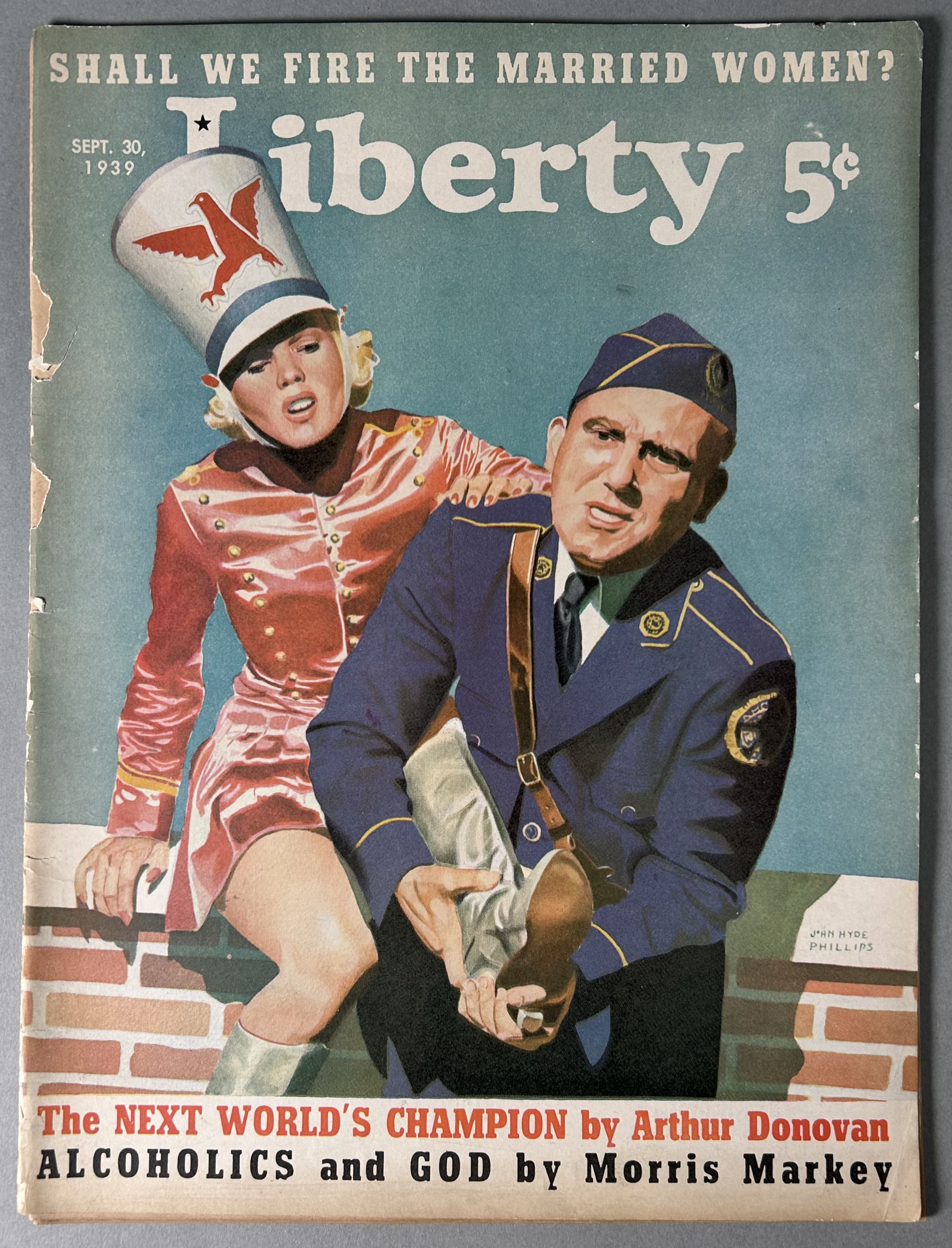 Image for Liberty Magazine Sept. 30, 1939 Featuring Liberty Magazine Sept. 30, 1939 Featuring
