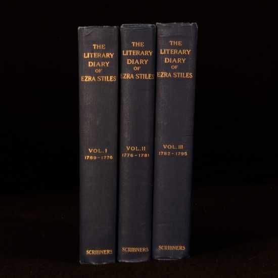 Franklin Bowdritch Dexter (ed) - The Literary Diary of Ezra Stiles