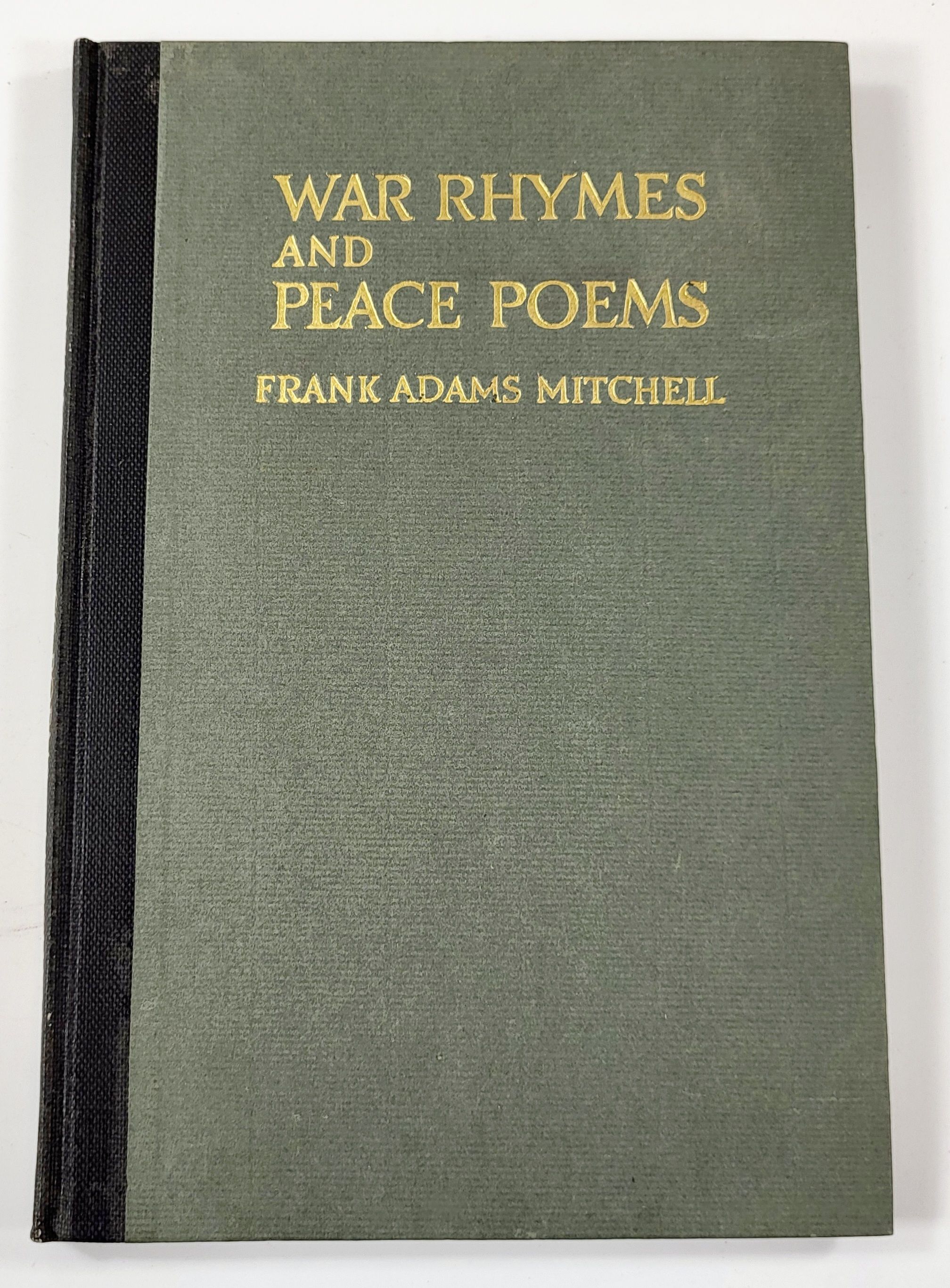 War Rhymes and Peace Poems