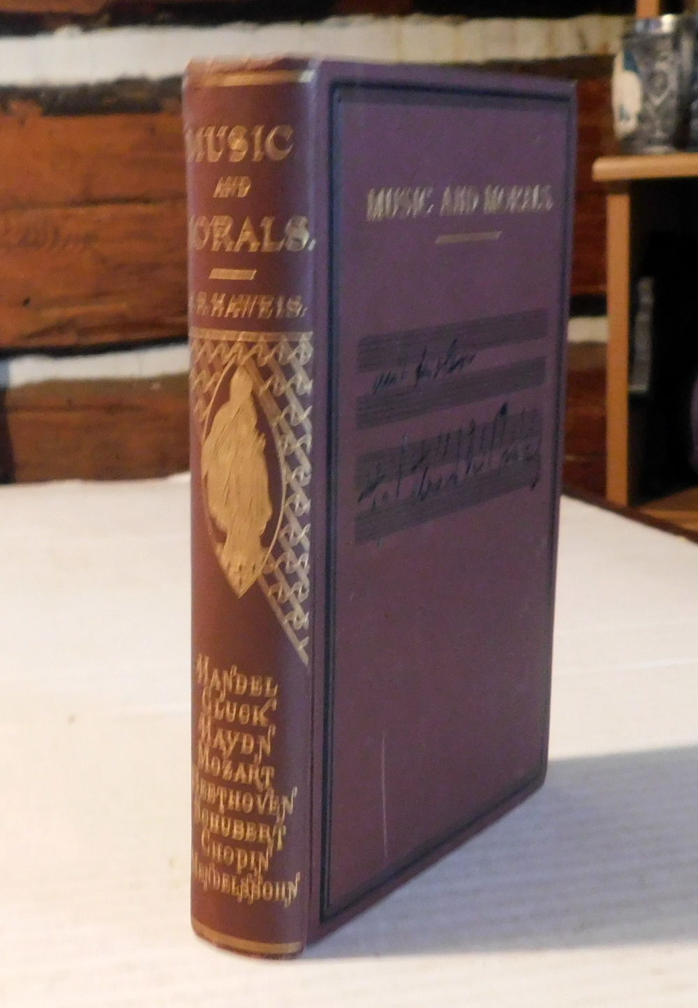 Image for MUSIC AND MORALS. By the Rev. H.R. Haweis, M.A. MUSIC AND MORALS. By the Rev. H.R. Haweis, M.A.
