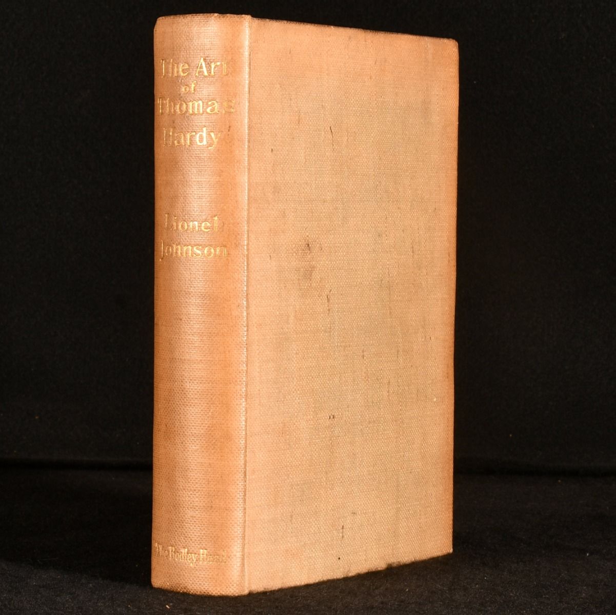 Lionel Johnson - The Art of Thomas Hardy