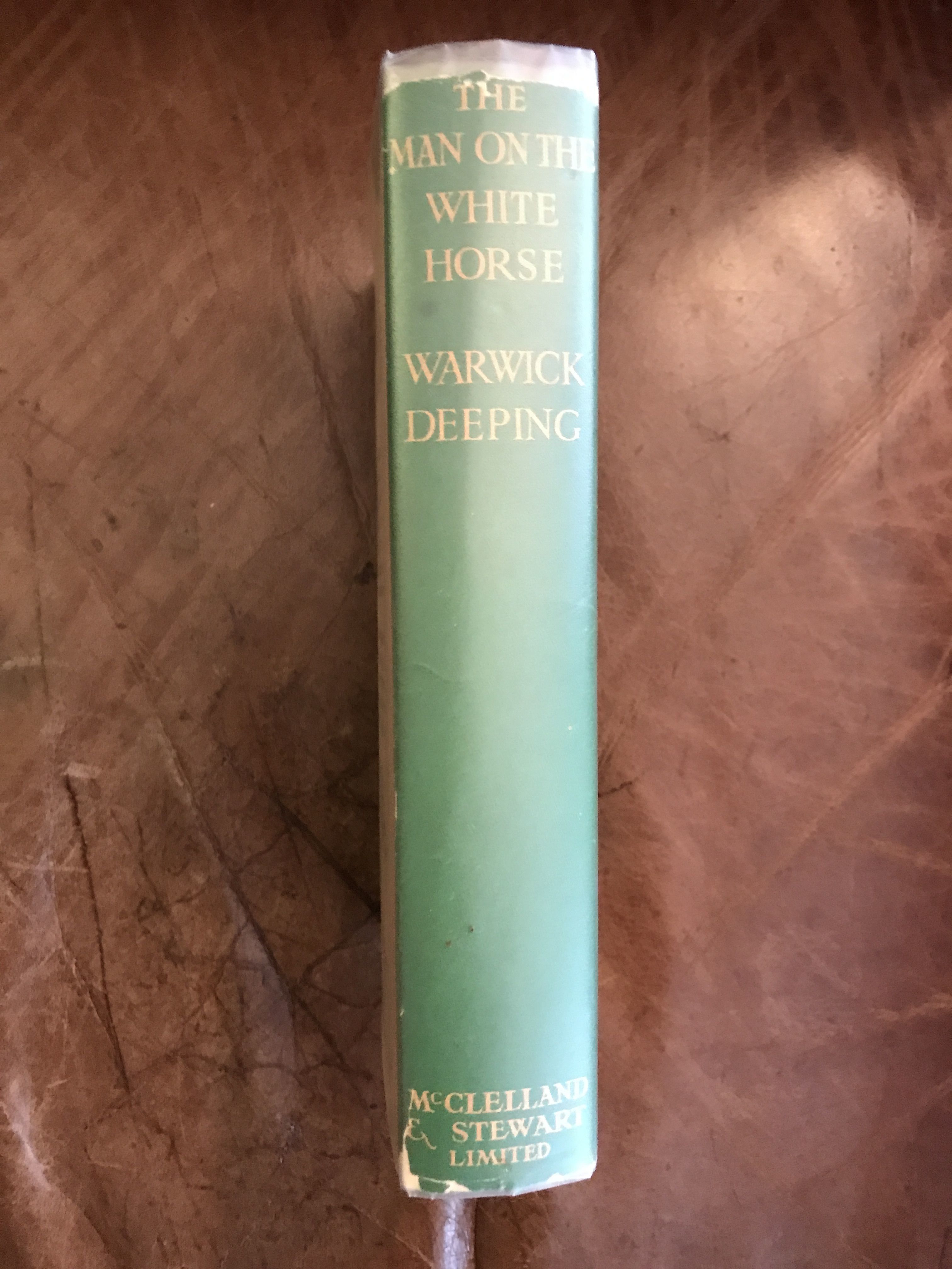 Image for The Man On The White Horse First Canadian Edition The Man On The White Horse First Canadian Edition