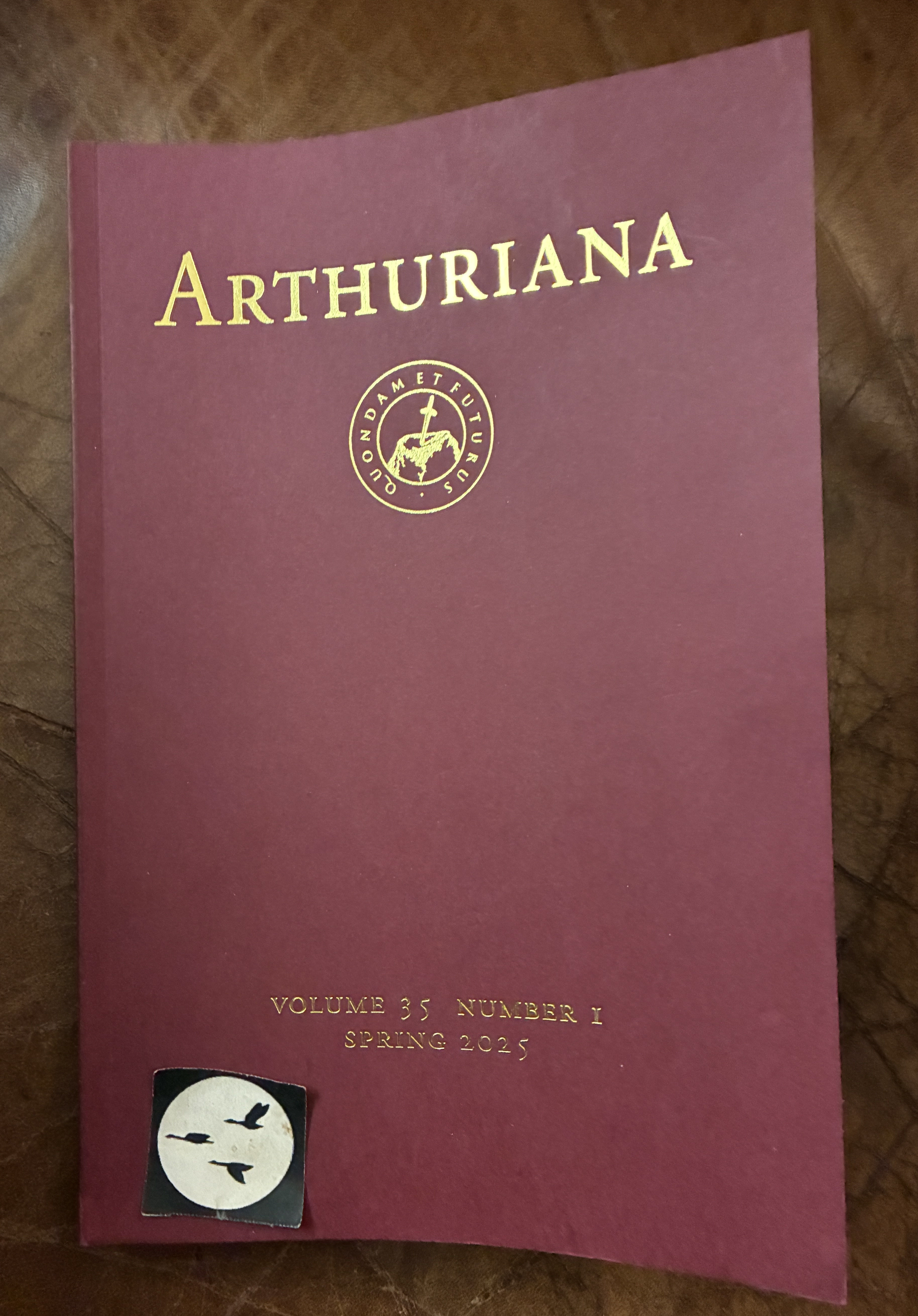 Arthuriana Special Crossover issue of Arthuriana and its Public Humanities Project, The So What edited Volume 35 Number 1 Spring 2025 Couverture: Transing the Medieval Manuscript
