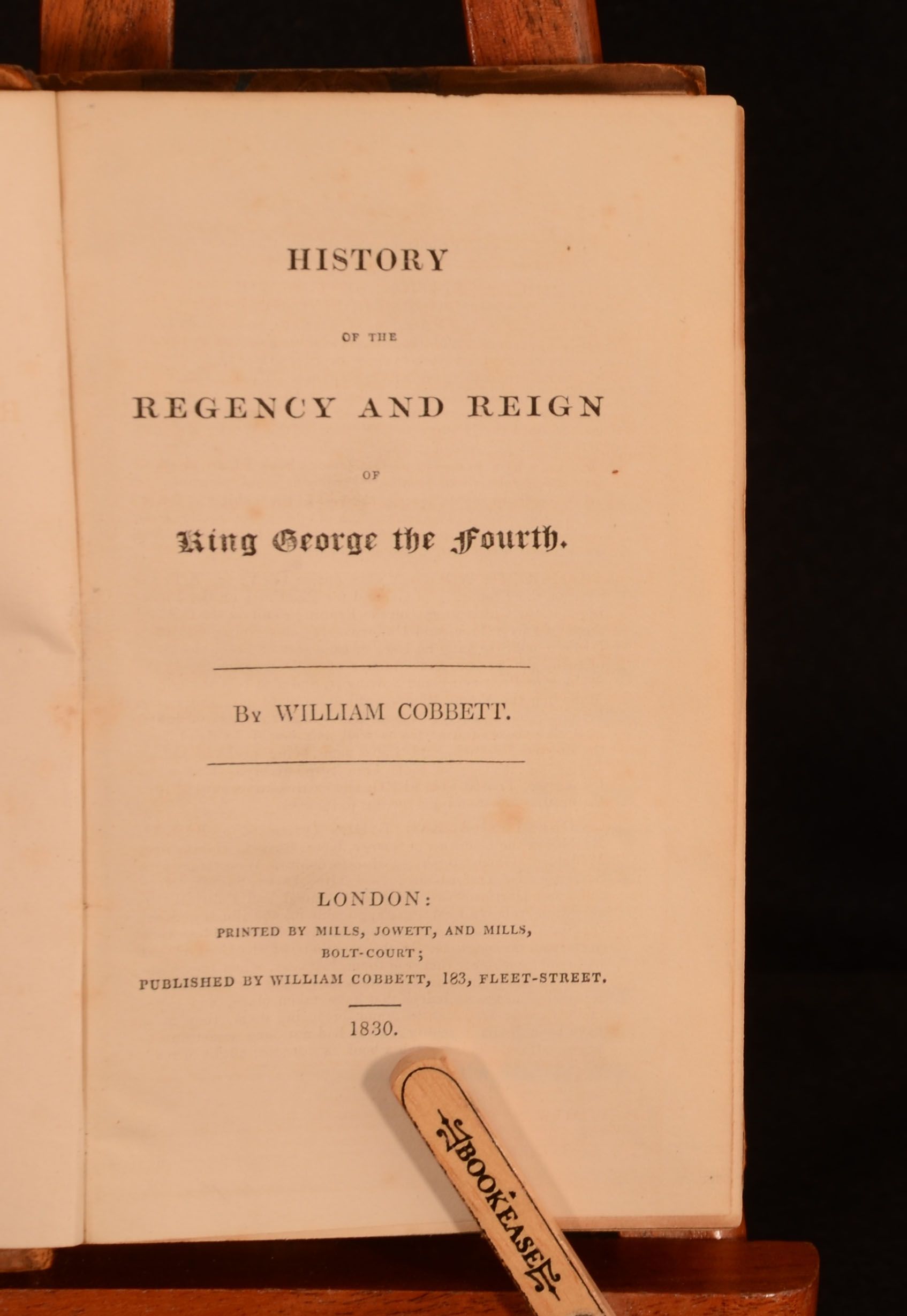 William Cobbett - History of the Regency and Reign of King George the Fourth