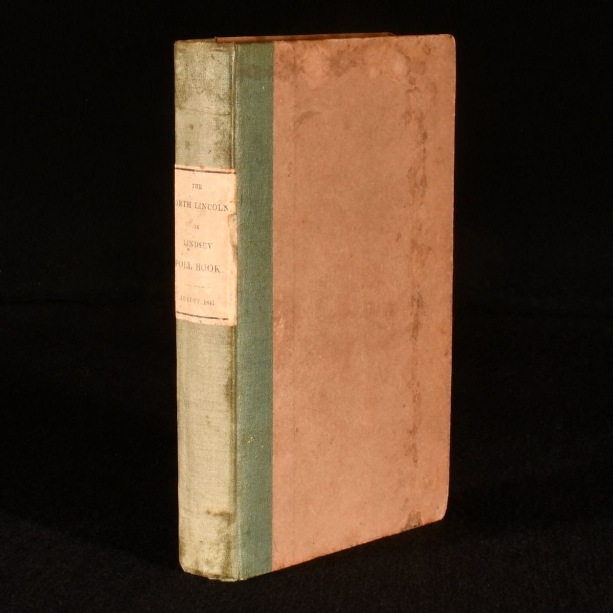 Anonymous - The Poll Book for the Parts of Lindsey, in the County of Lincoln