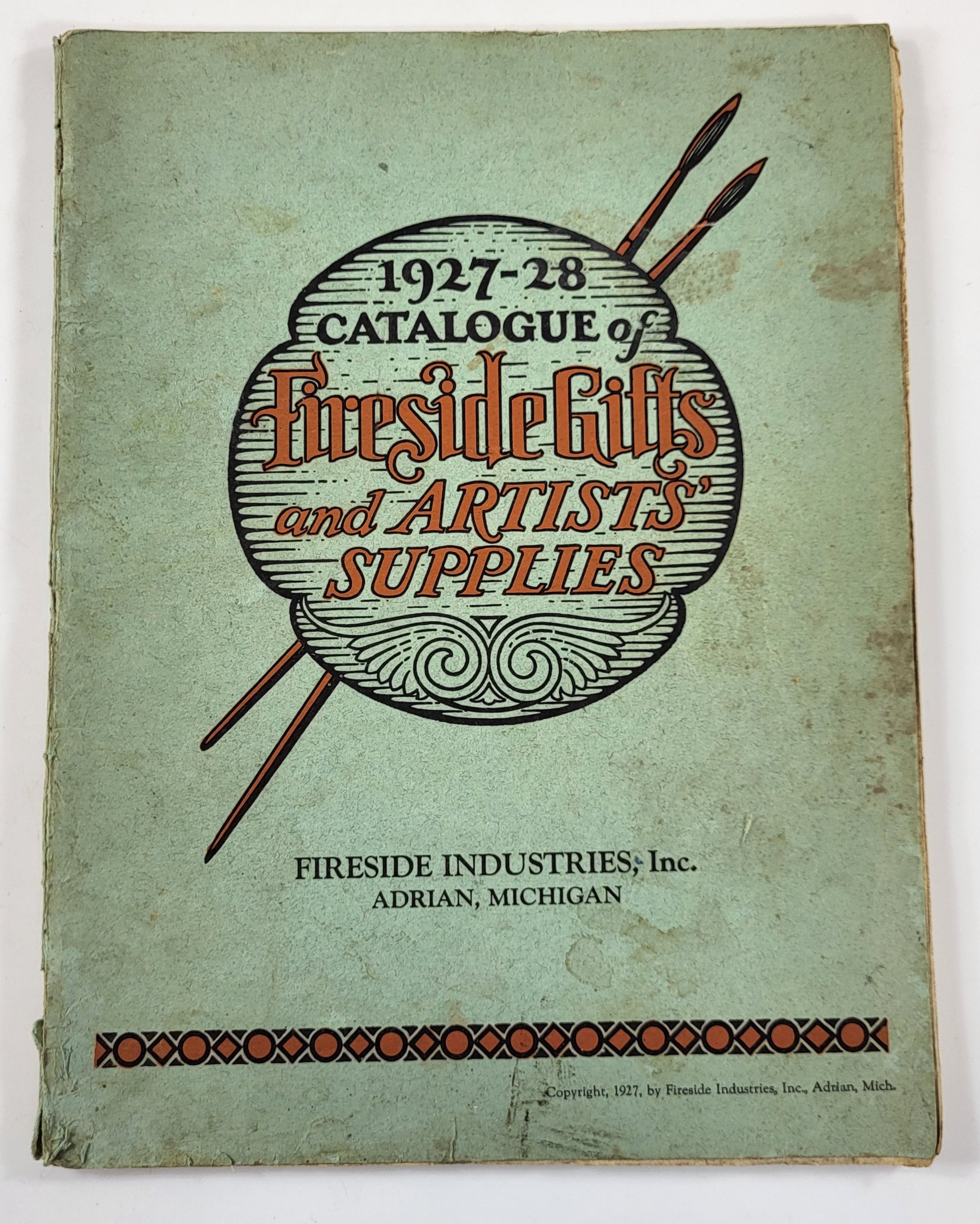 1927-28 Catalogue of Fireside Gifts and Artists' Supplies