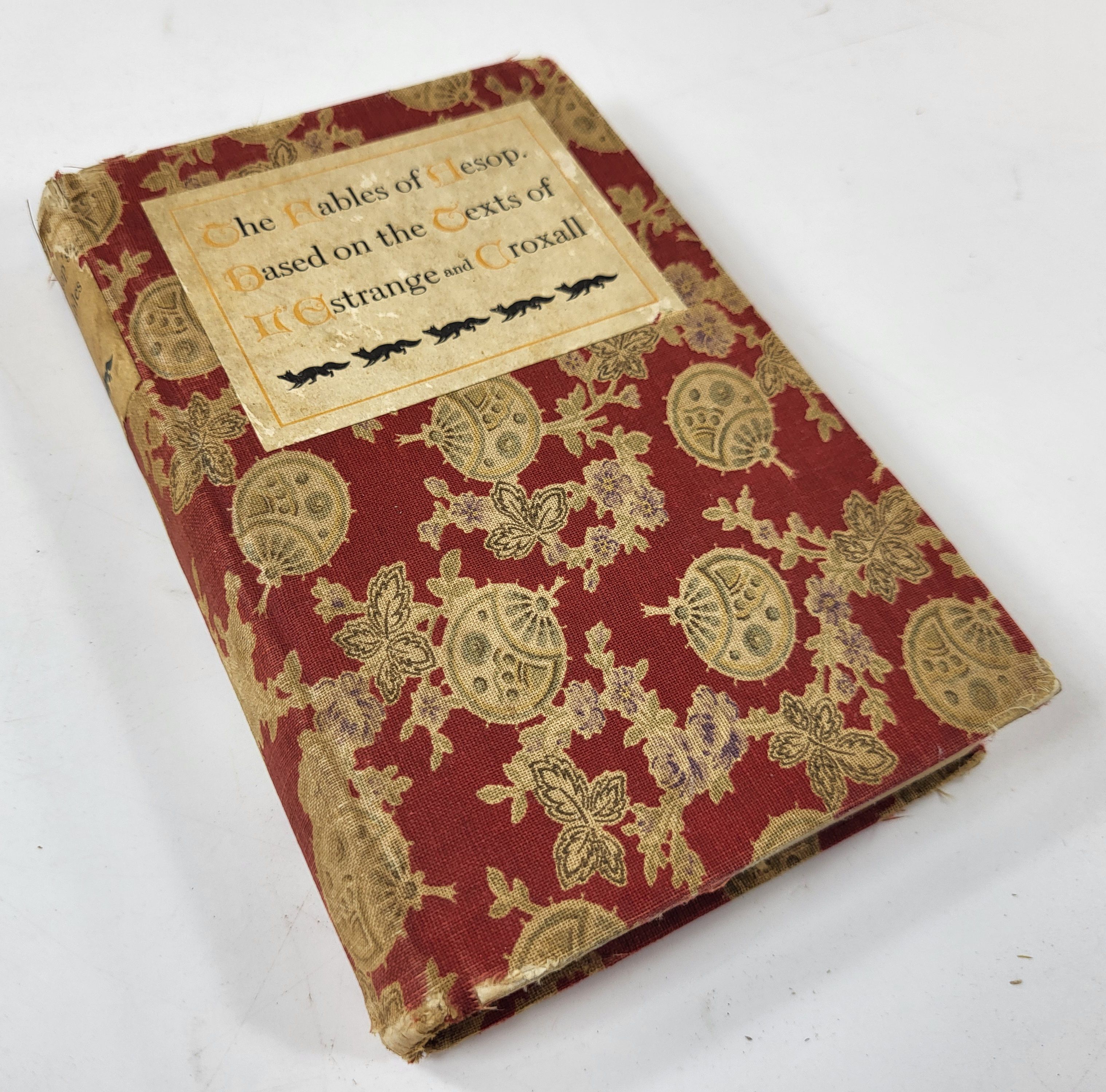 The Fables of Aesop. Based on the Texts of L'Estrange and Croxall