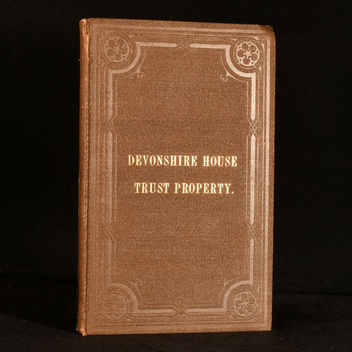  - Accounts of the Trusts and Funded Property Belonging to Devonshire Monthly Meeting