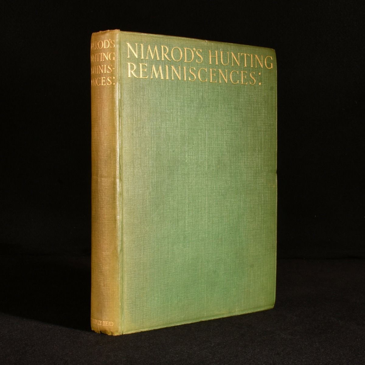 Walter Shaw Sparrow [ed] - Nimrod&Apos;S Hunting Reminiscences