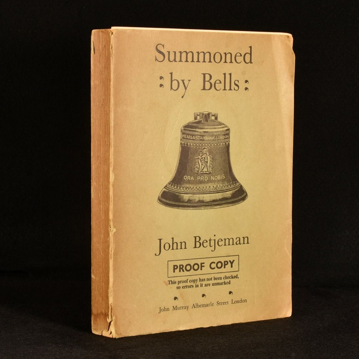 John Betjeman - Summoned by Bells