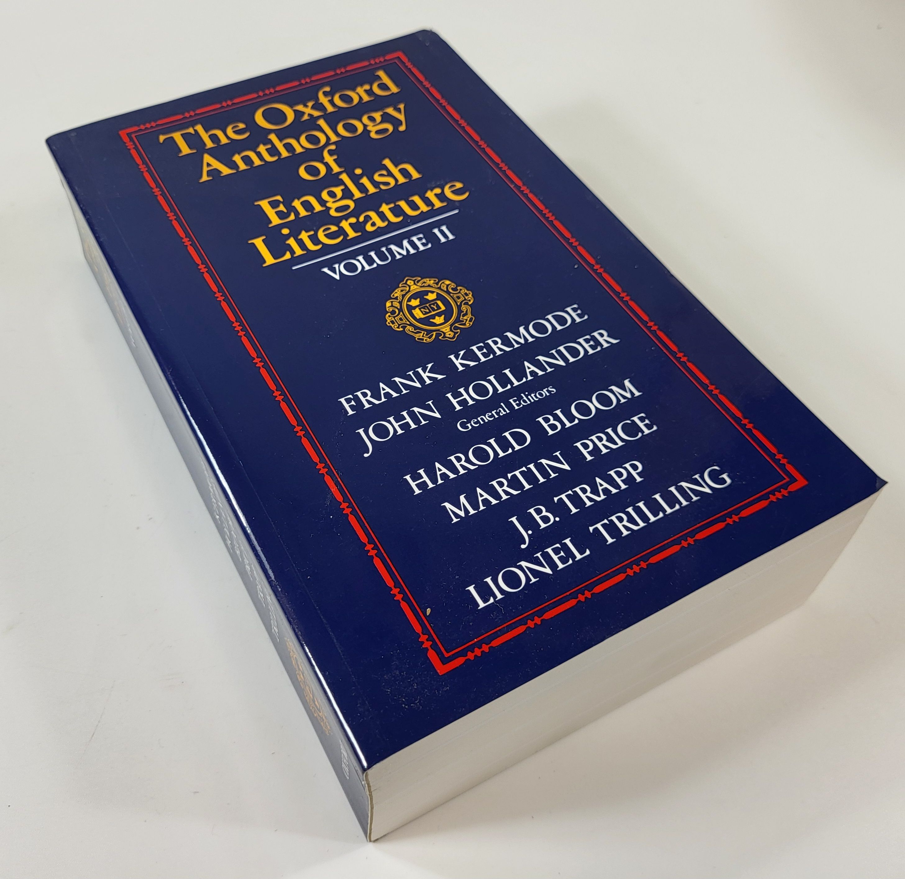 Image for The Oxford Anthology of English Literature Volume II: 1800 to the Present The Oxford Anthology of English Literature Volume II: 1800 to the Present