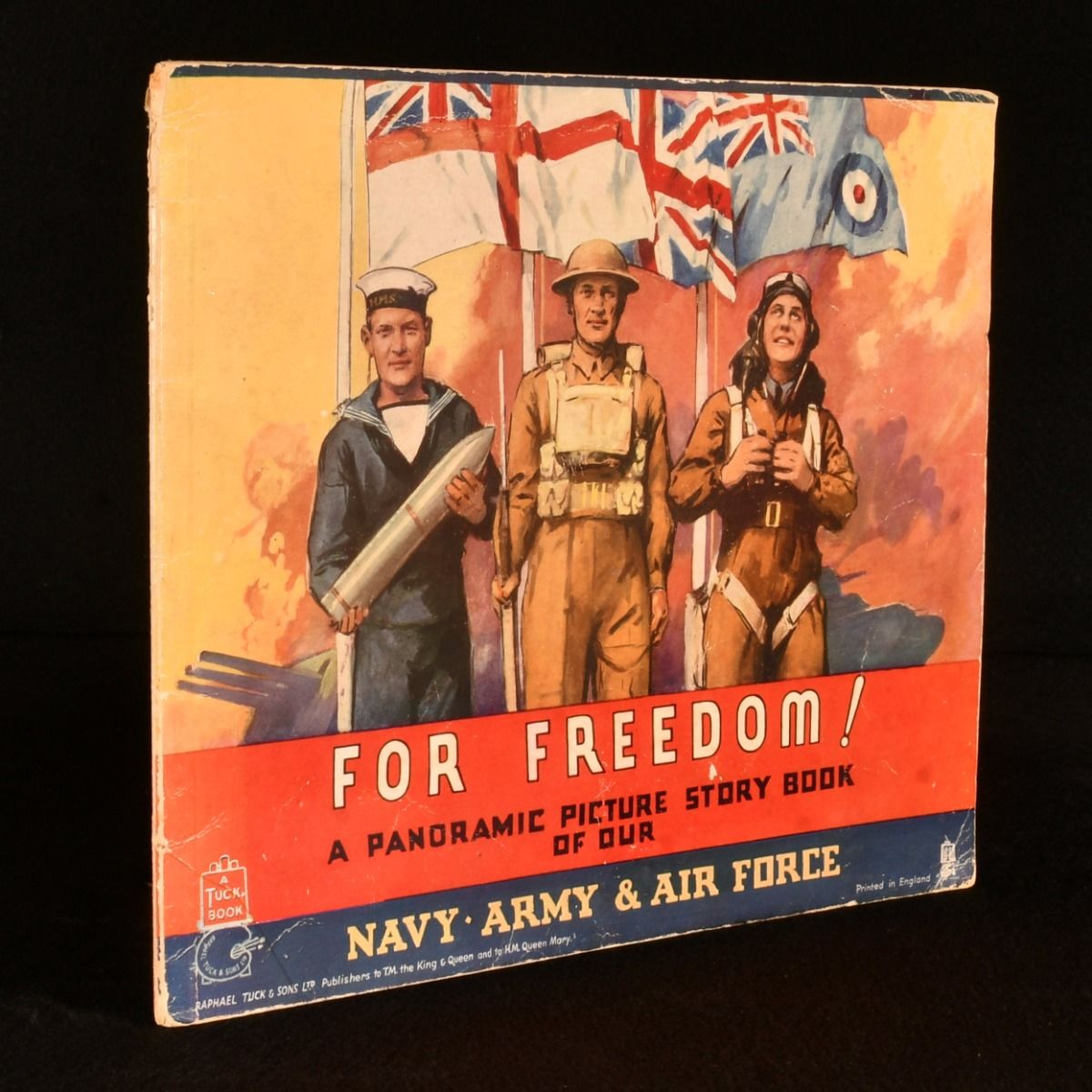 Anonymous - For Freedom! a Panoramic Picture Story Book of Our Navy, Army & Air Force