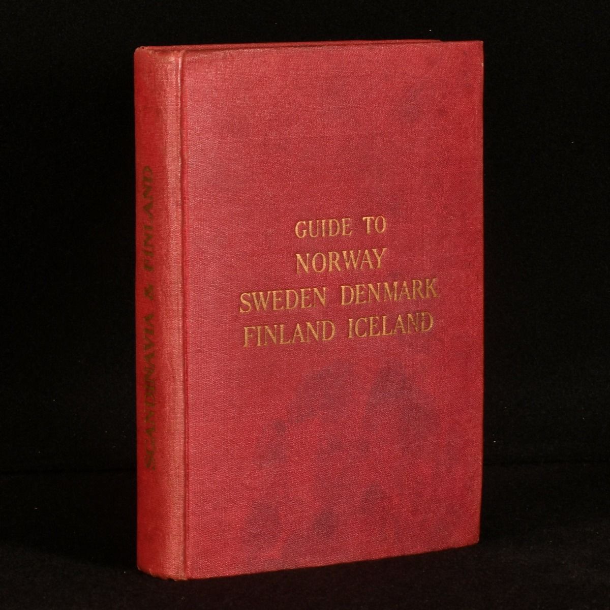 T. G. Barman [ed.] - Cook&Apos;S Traveller&Apos;S Handbook to Norway Sweden Denmark Finland Iceland