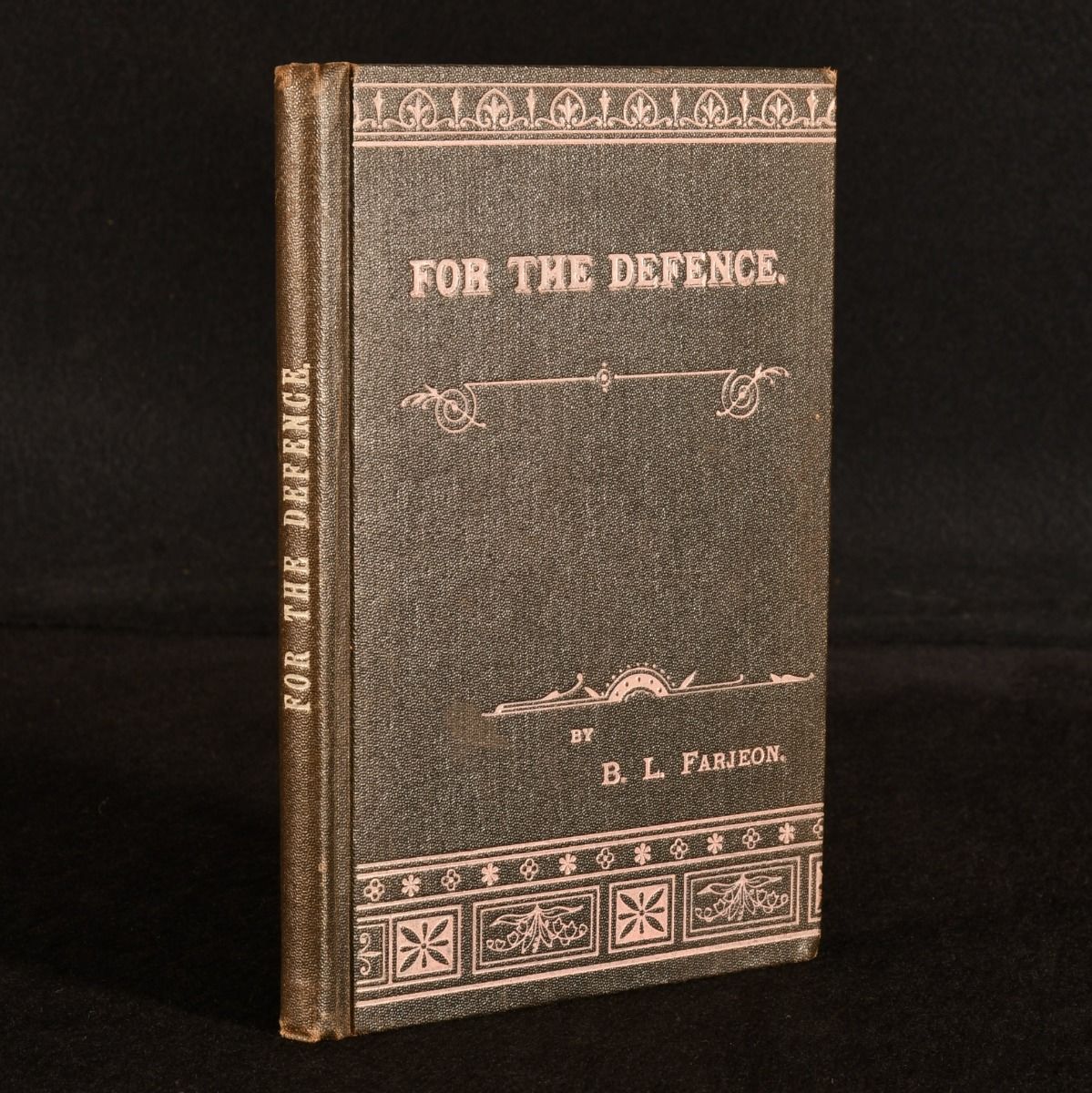 Benjamin Leopold Farjeon - For the Defence