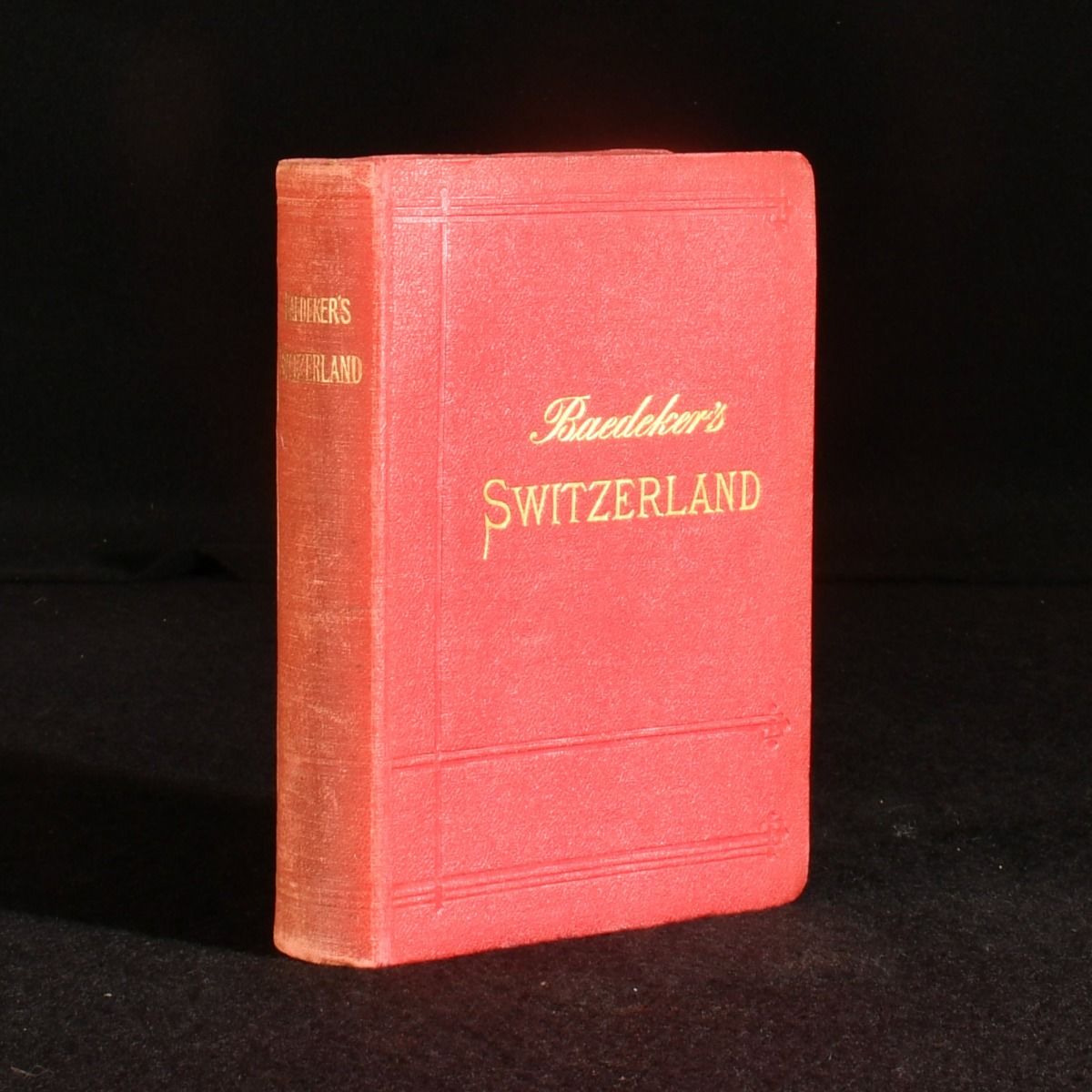 Karl Baedeker - Switzerland and the Adjacent Portions of Italy, Savoy and Tyrol