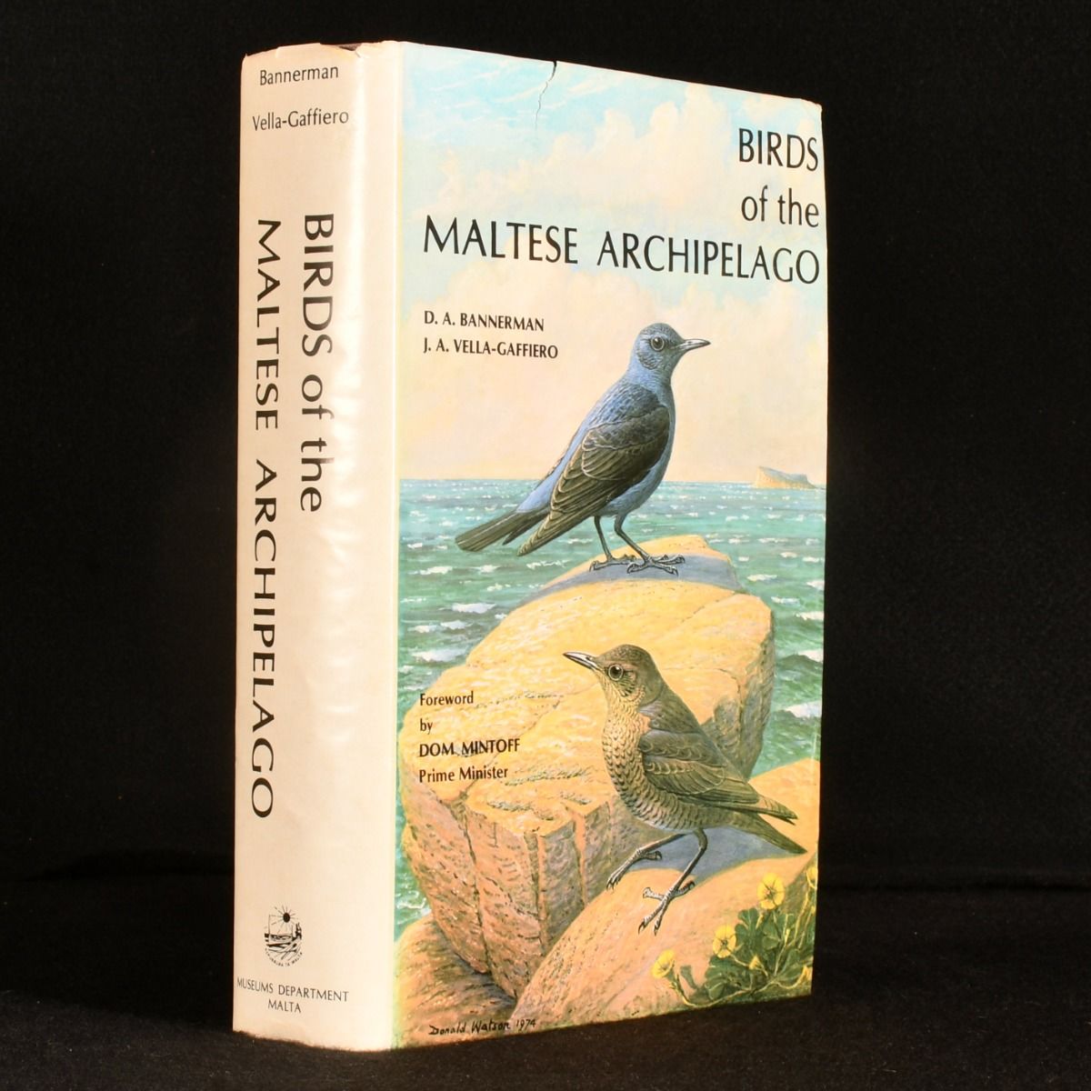 David A. Bannerman; Joseph A. Vella-Gaffiero - Birds of the Maltese Archipelago
