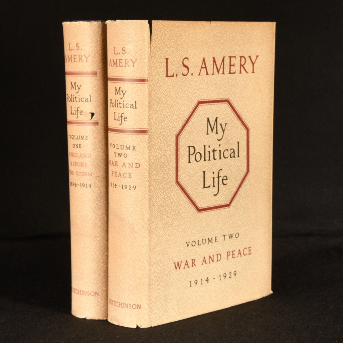 L. S. Amery - My Political Life