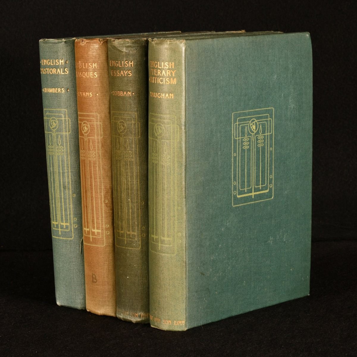 Edmund K. Chambers;Herbert Arthur Evans; J. H. Lobban; C. E. Vaughan - A Collection of Literary 