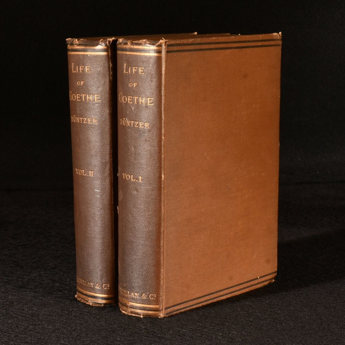 Heinrich Duntzer - Life of Goethe Volumes I and II