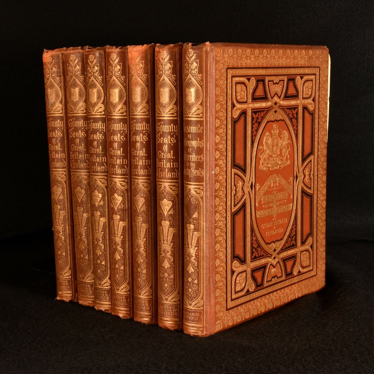 The Rev. F. O. Morris [ed.] - A Series of Picturesque Views of Seats of the Noblemen and Gentlemen of Great Britain and Ireland with Descriptive and Historical Letterpress