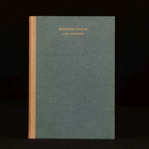 Edmund Gosse - Some Memoirs