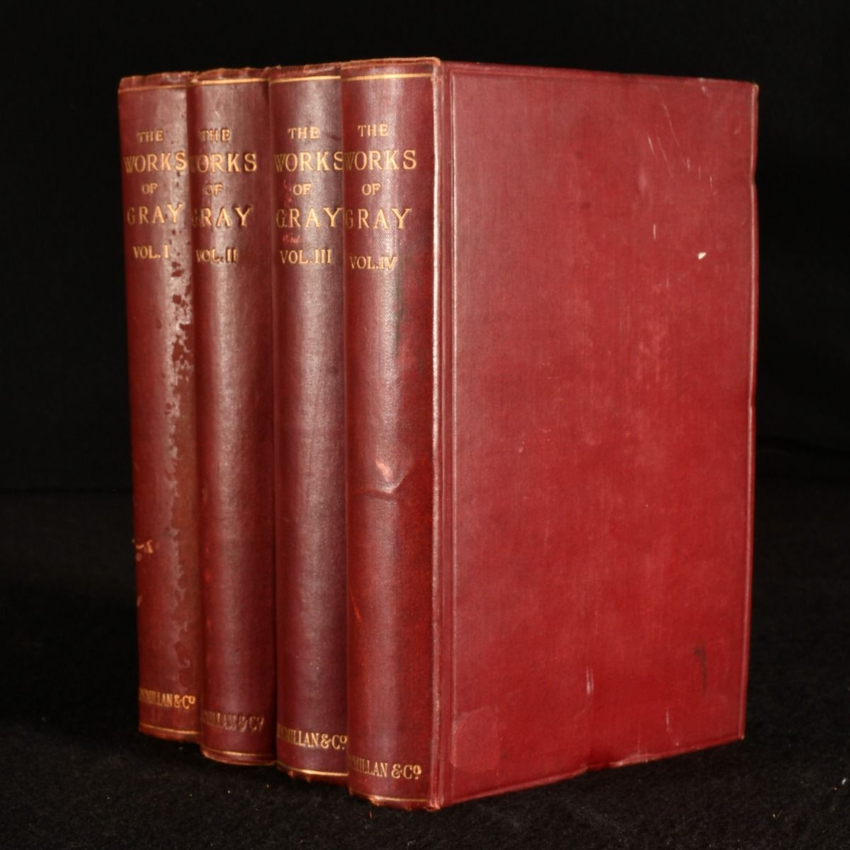 Thomas Gray; Edmund Gosse (ed.) - The Works of Thomas Gray in Prose and Verse in Four Volumes