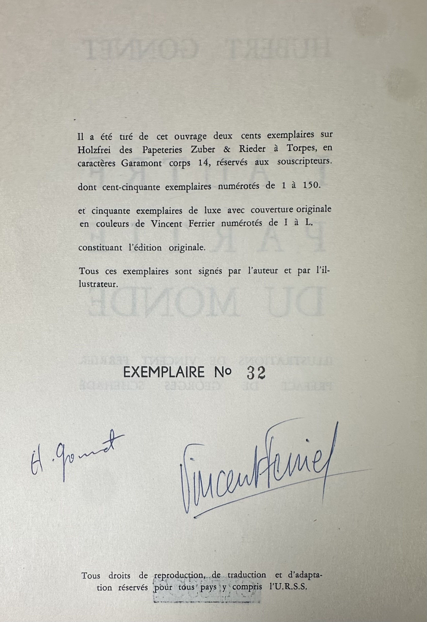 Image for L'autre Partie du Monde L'autre Partie du Monde