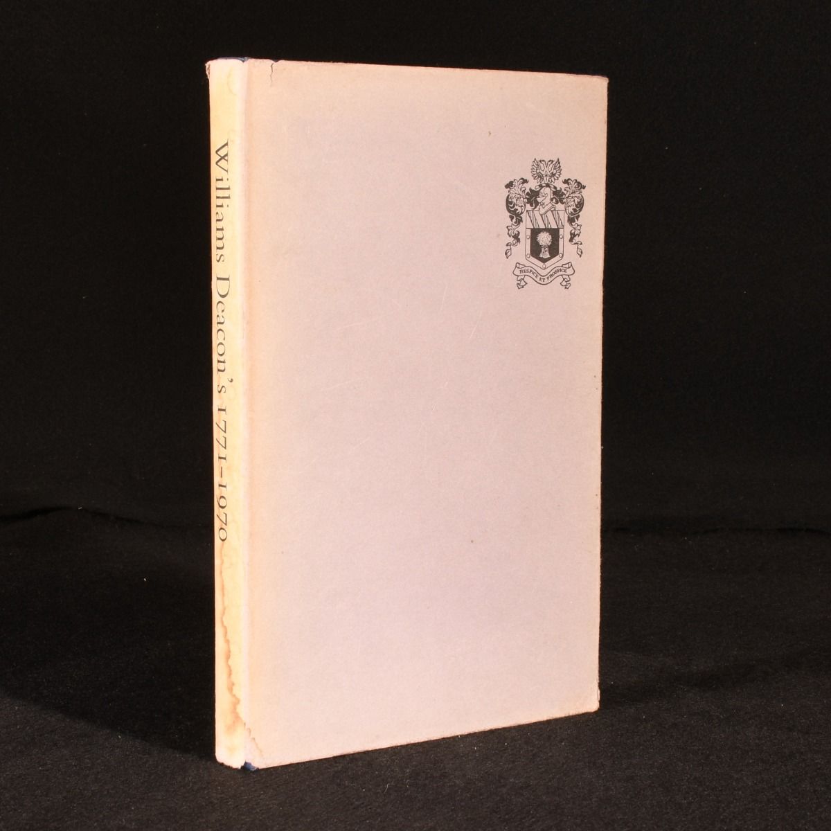 Williams Deacon's Bank Limited - Williams Deacons 1771-1970