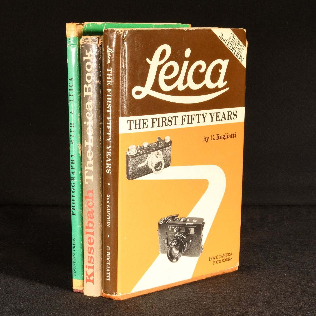 J. Allan Cash; Theo Kisselbach; G. Rogliatti - Photography with a Leica; the Leica Book; Leica: The First 50 Years
