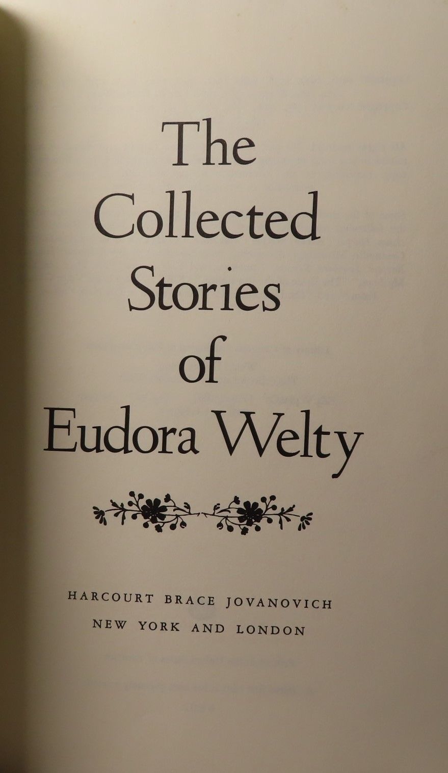 The Collected Stories of Eudora Welty