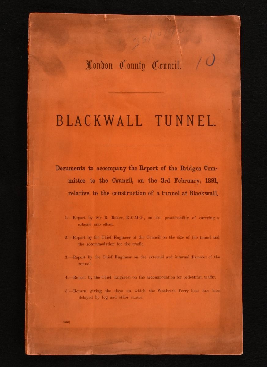 Sir Benjamin Baker - Blackwall Tunnel