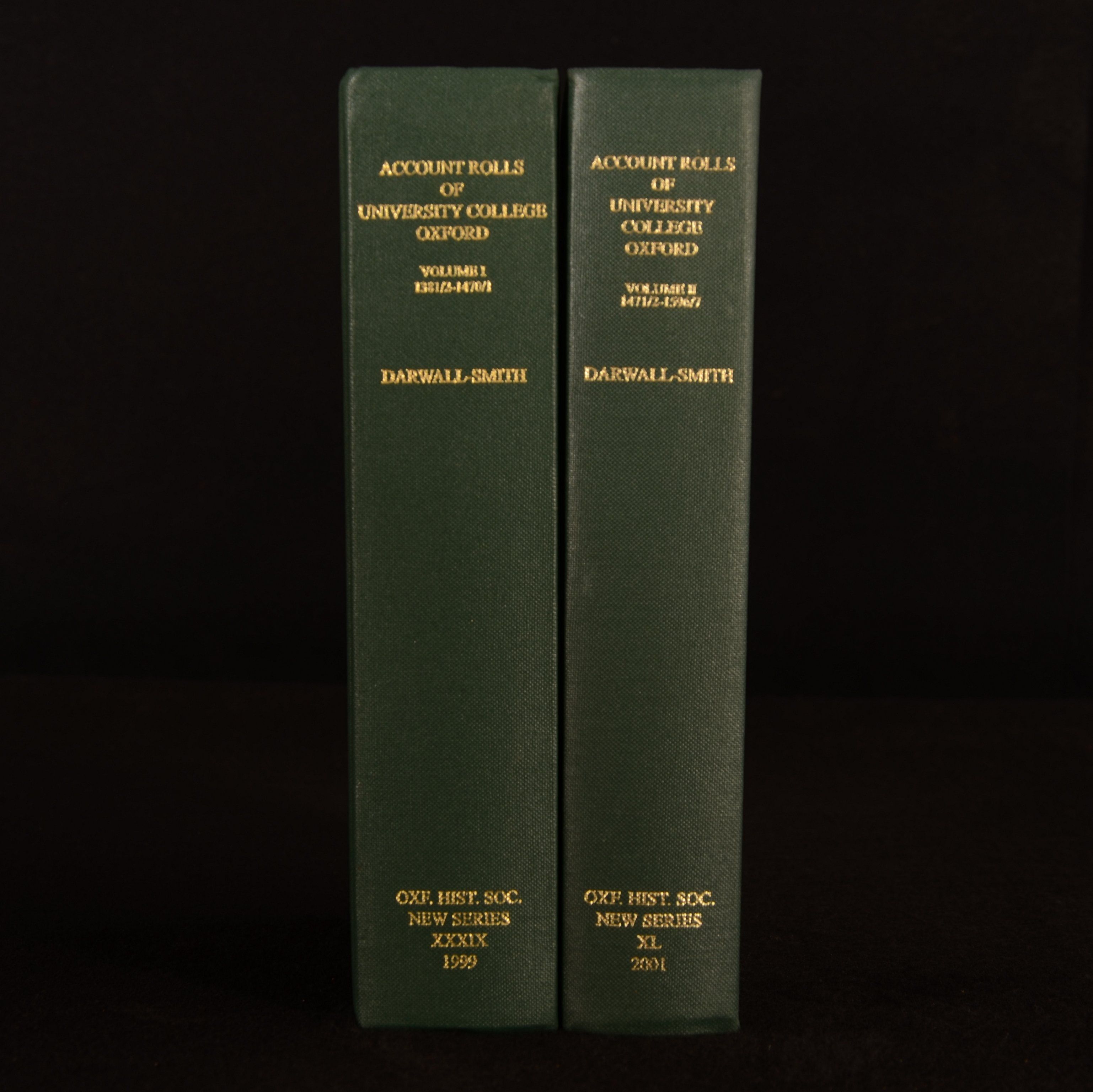 A. D. M. Cox; R. H. Darwall-Smith (ed.) - Account Rolls of University College Oxford