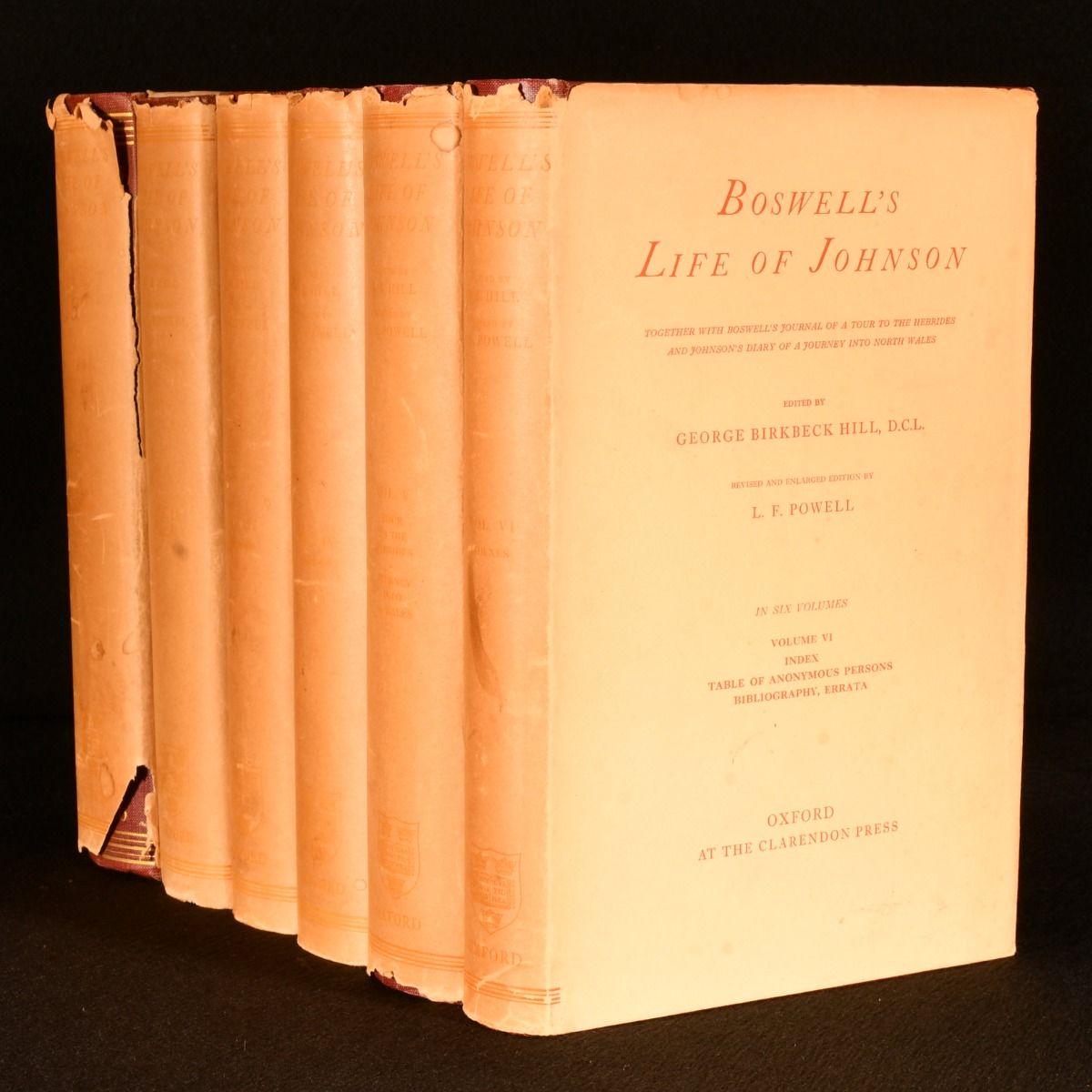 James Boswell; George Birkbeck Hill [editor]; L. F. Powell - Boswell&Apos;S Life of Johnson