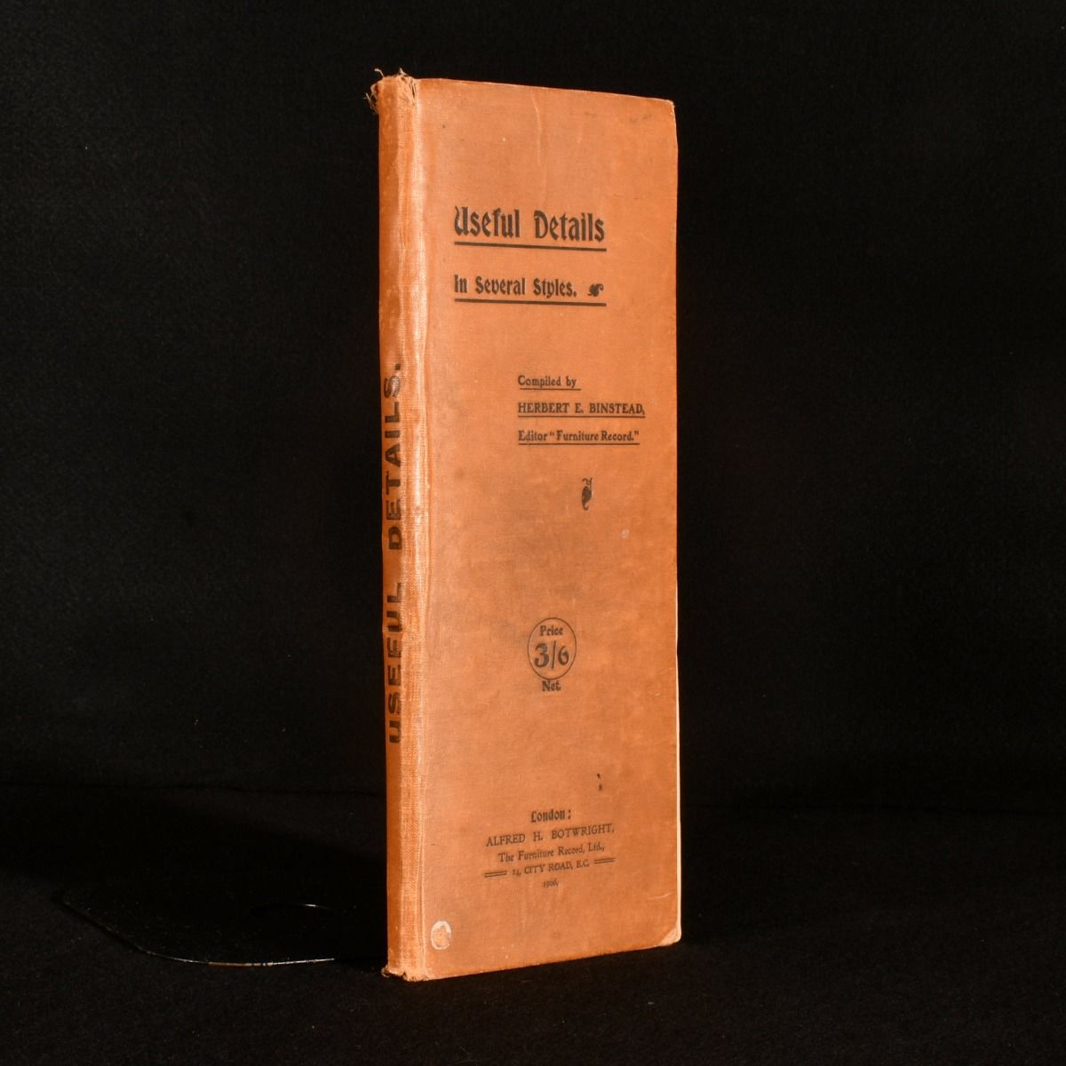 Herbert E Binstead - Useful Details in Several Styles