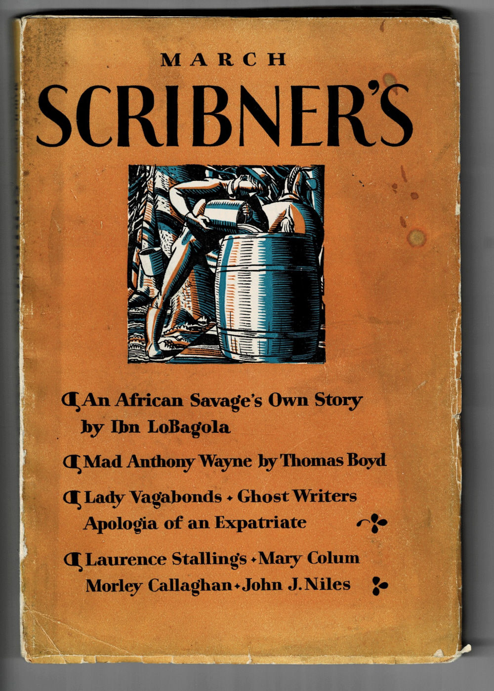 SCRIBNER'S MAGAZINE. Vol. LXXXV, No. 3. March 1929.