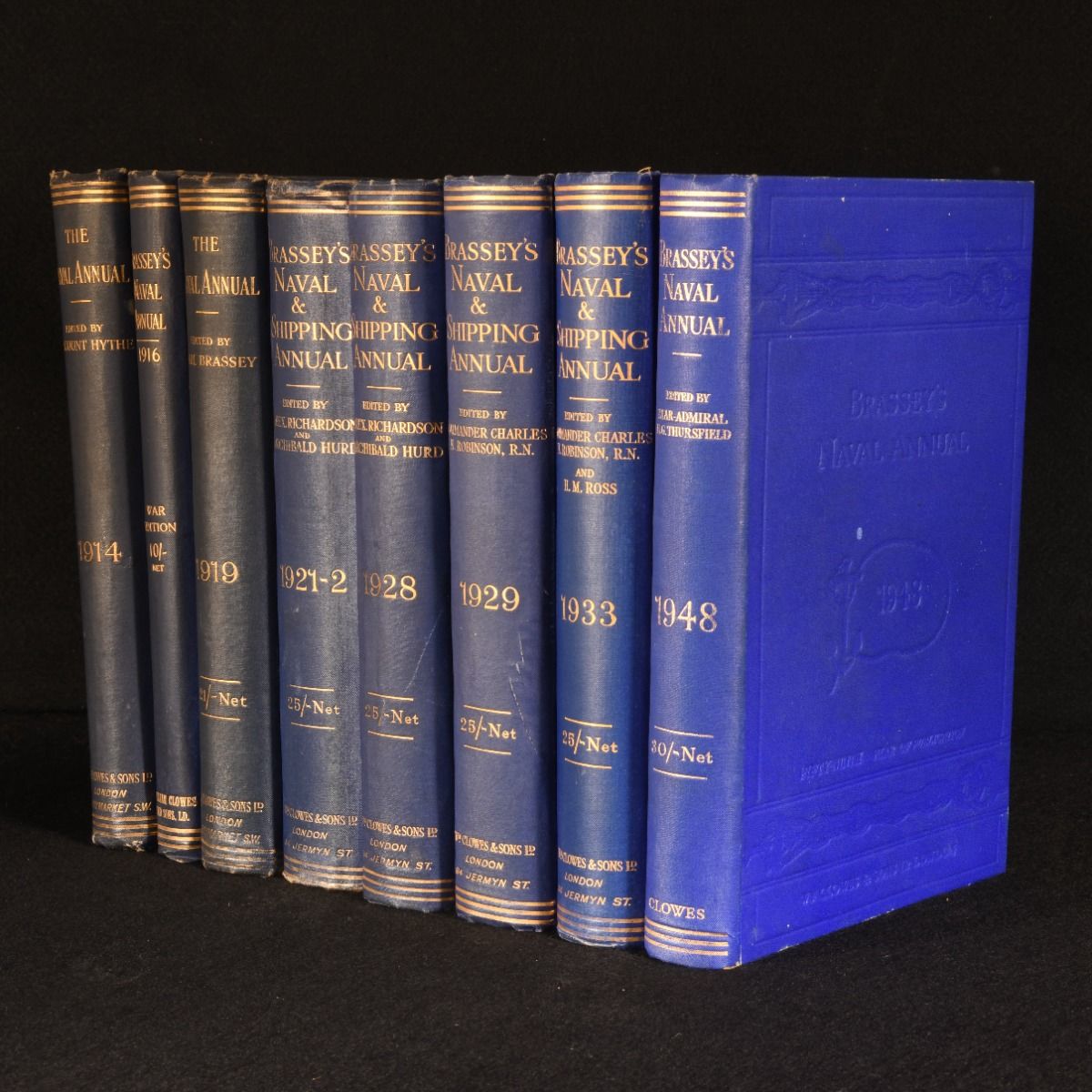 Viscount Hythe [ed.]; John Leyland [ed.] - The Naval Annual; Brassey&Apos;S Naval Annual; Brassey&Apos;S Naval and Shipping Annual
