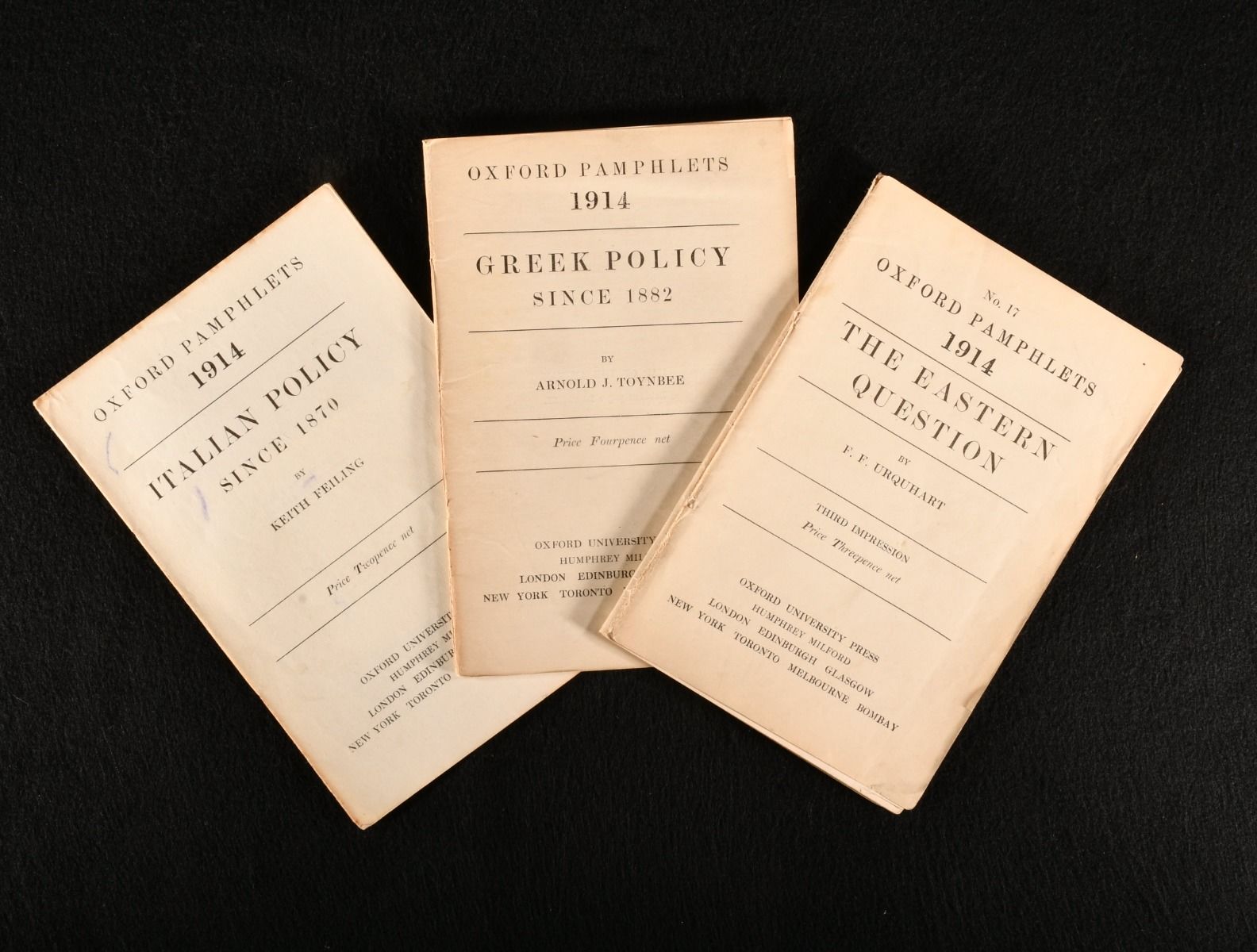 Keith Feiling - Oxford Pamphlets: Italian Policy Since 1870