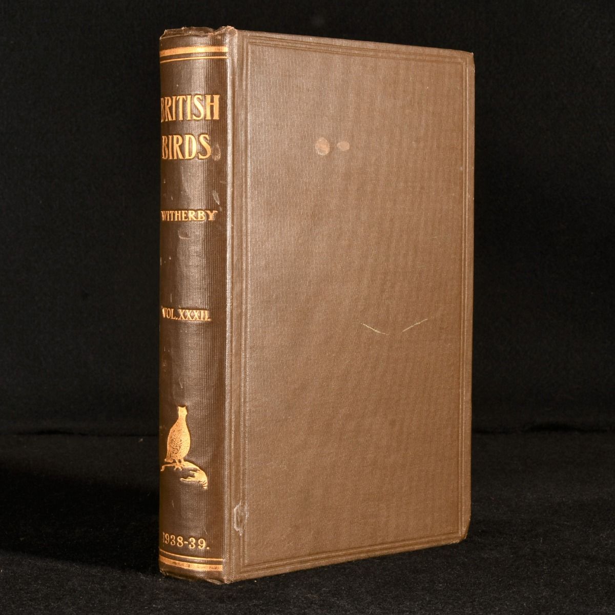 H. F. Witherby [ed.]; F. C. R. Jourdain; Norman Ticehurst - British Birds Volume XXXII an Illustrated Magazine