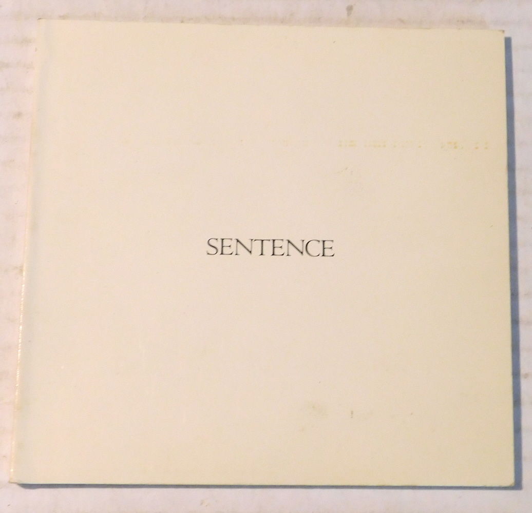 SENTENCE. [Signed by Robert Kelly].