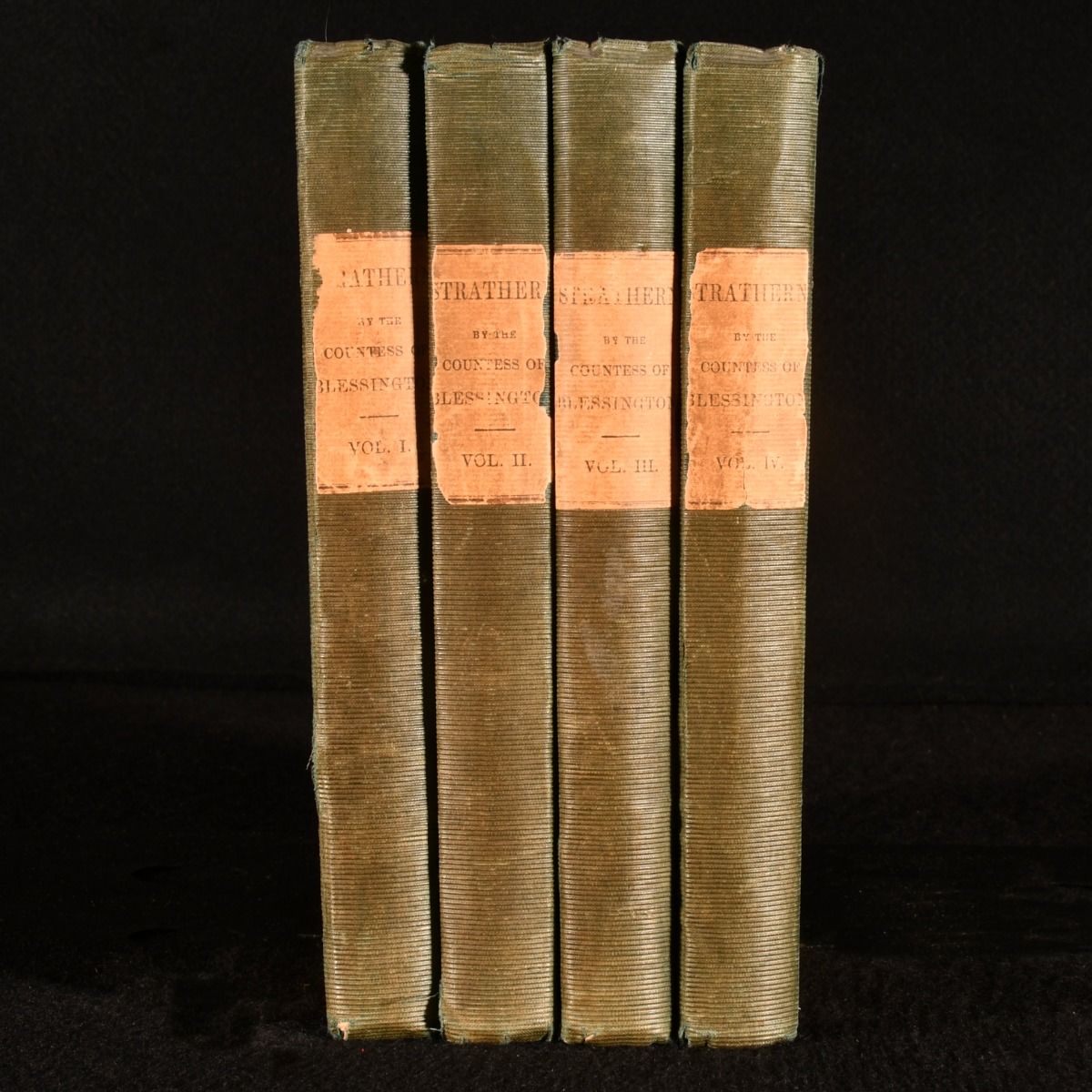 The Countess of Blessington [Marguerite Gardiner] - Strathern; or a Life at Home and Abroad. A Story of the Present Day.