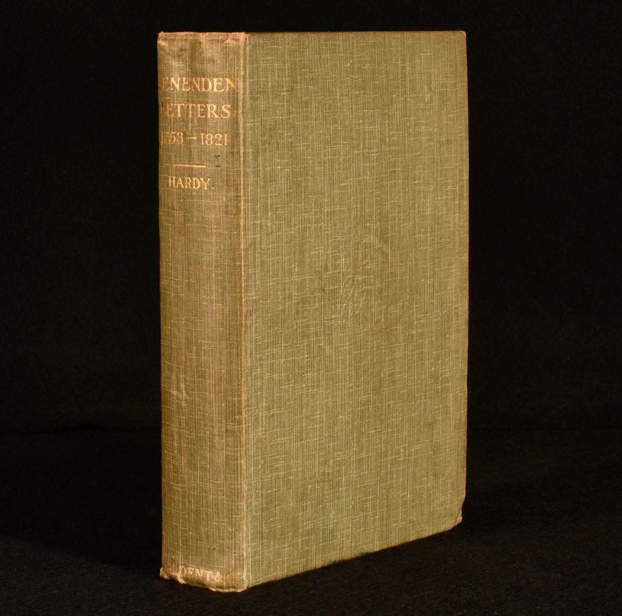 Charles Frederic Hardy [ed.] - Benenden Letters: London, Country, and Abroad 1753-1821