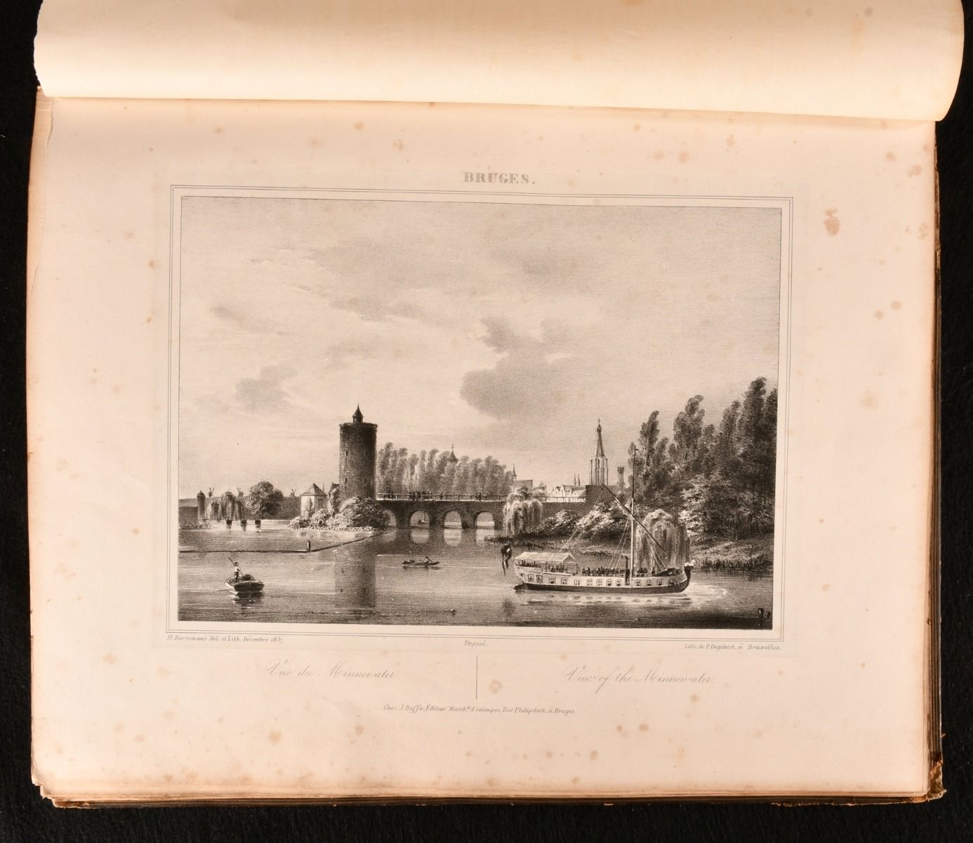 Octave Delepierre - Album Pittoresque de Bruges, Ou, Collection Des Plus Belles Vues Et Des Principaux Monuments de Cette Ville