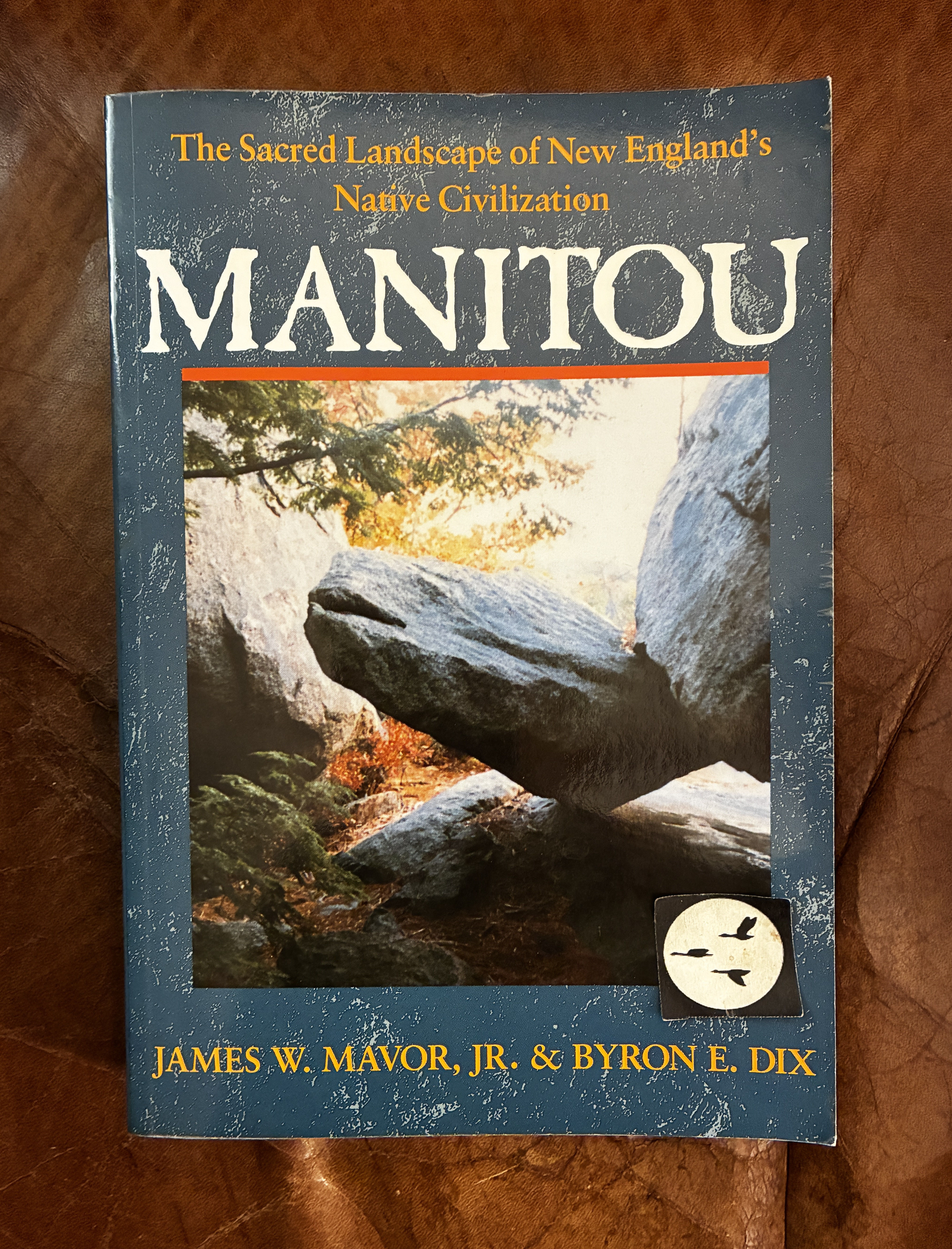 Manitou The Sacred Landscape of New England's Native Civilization