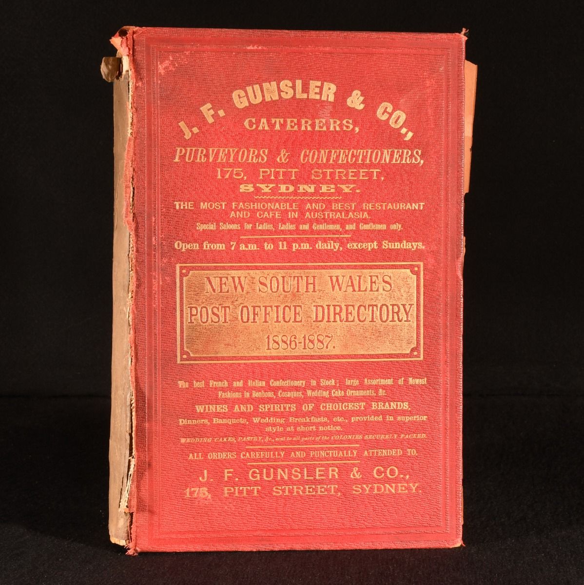 Anonymous - New South Wales Post Office Directory for 1886-1887