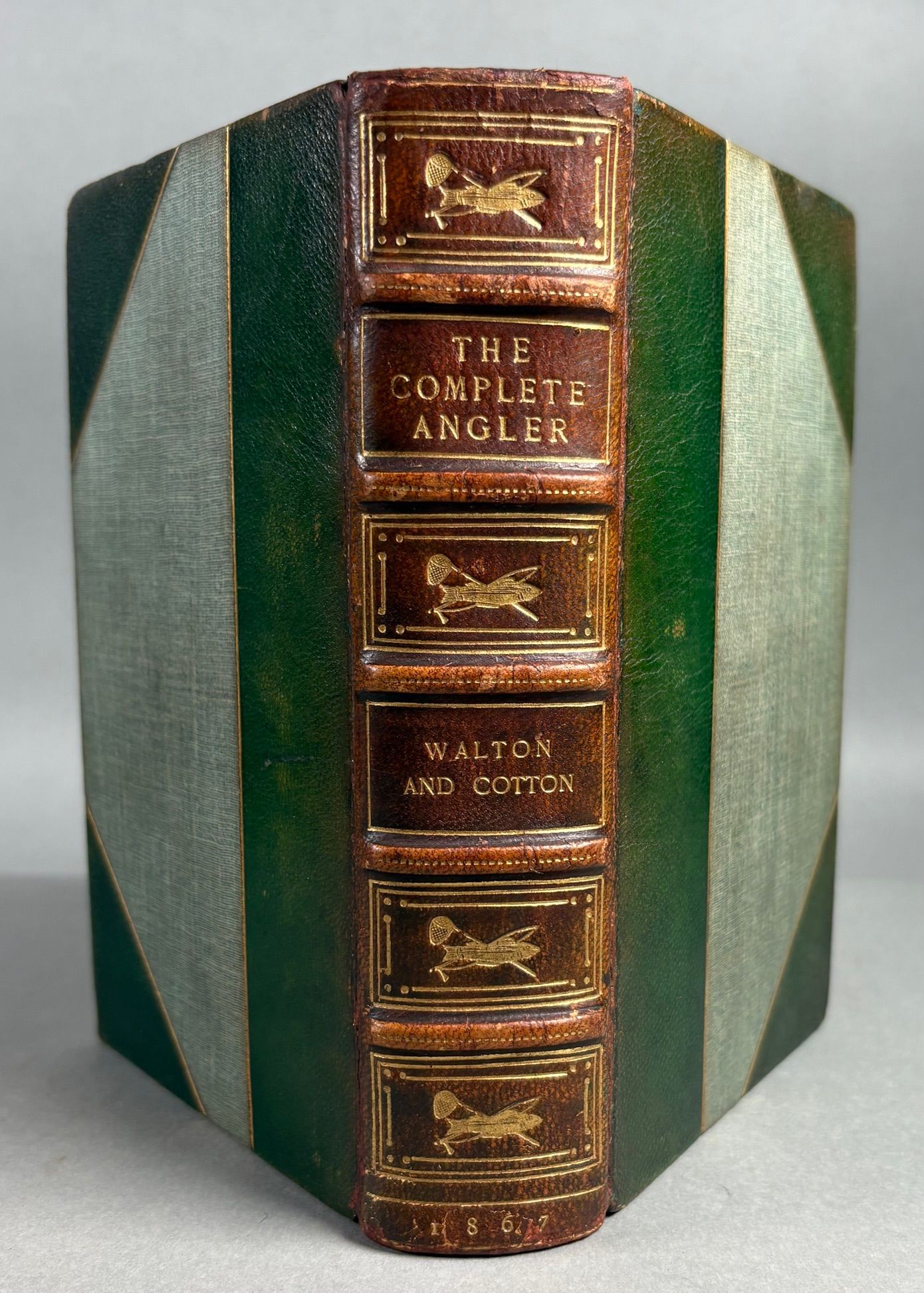 The Complete Angler, or the Contemplative Man's Recreation, of Izaak Walton and Charles Cotton. [THIS COPY EXTRA ILLUSTRATED]