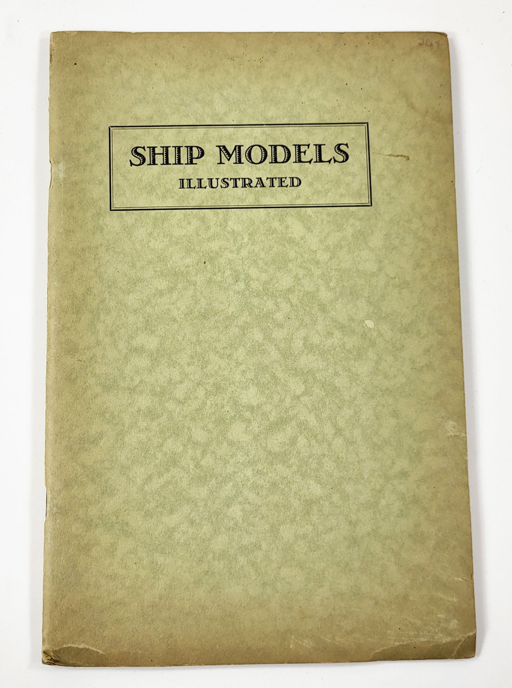 The Story of Ship Design and De Coppet Collection of Ship Models. Cover Title: Ship Models Illustrated. An Address . At a Meeting of the Old Dartmouth Historical Society, New Bedford, March 6, 1932