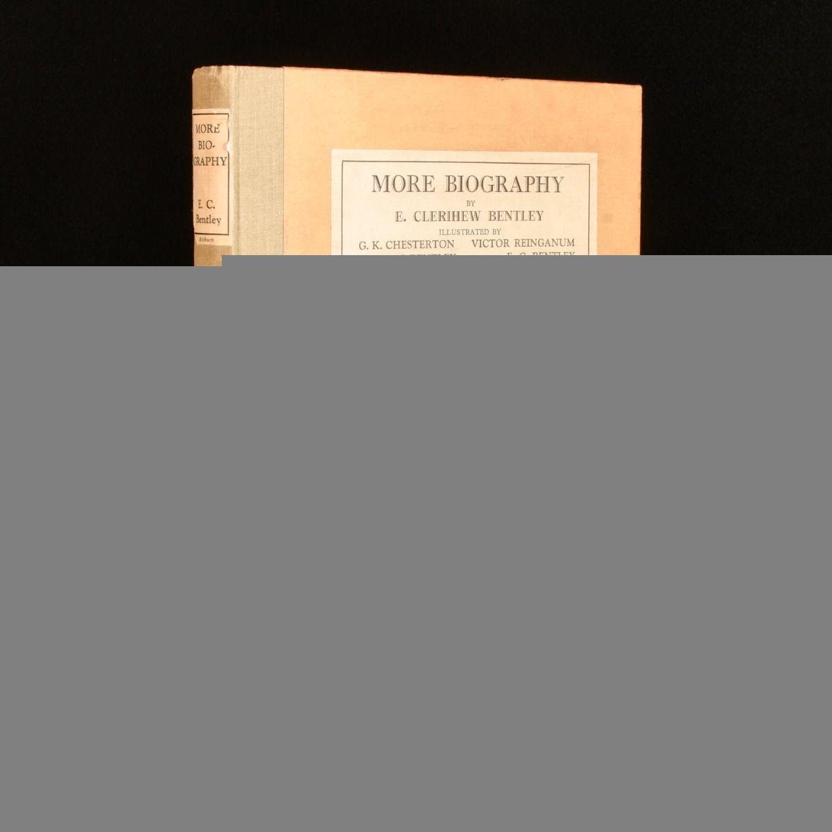E. Clerihew Bentley - More Biography