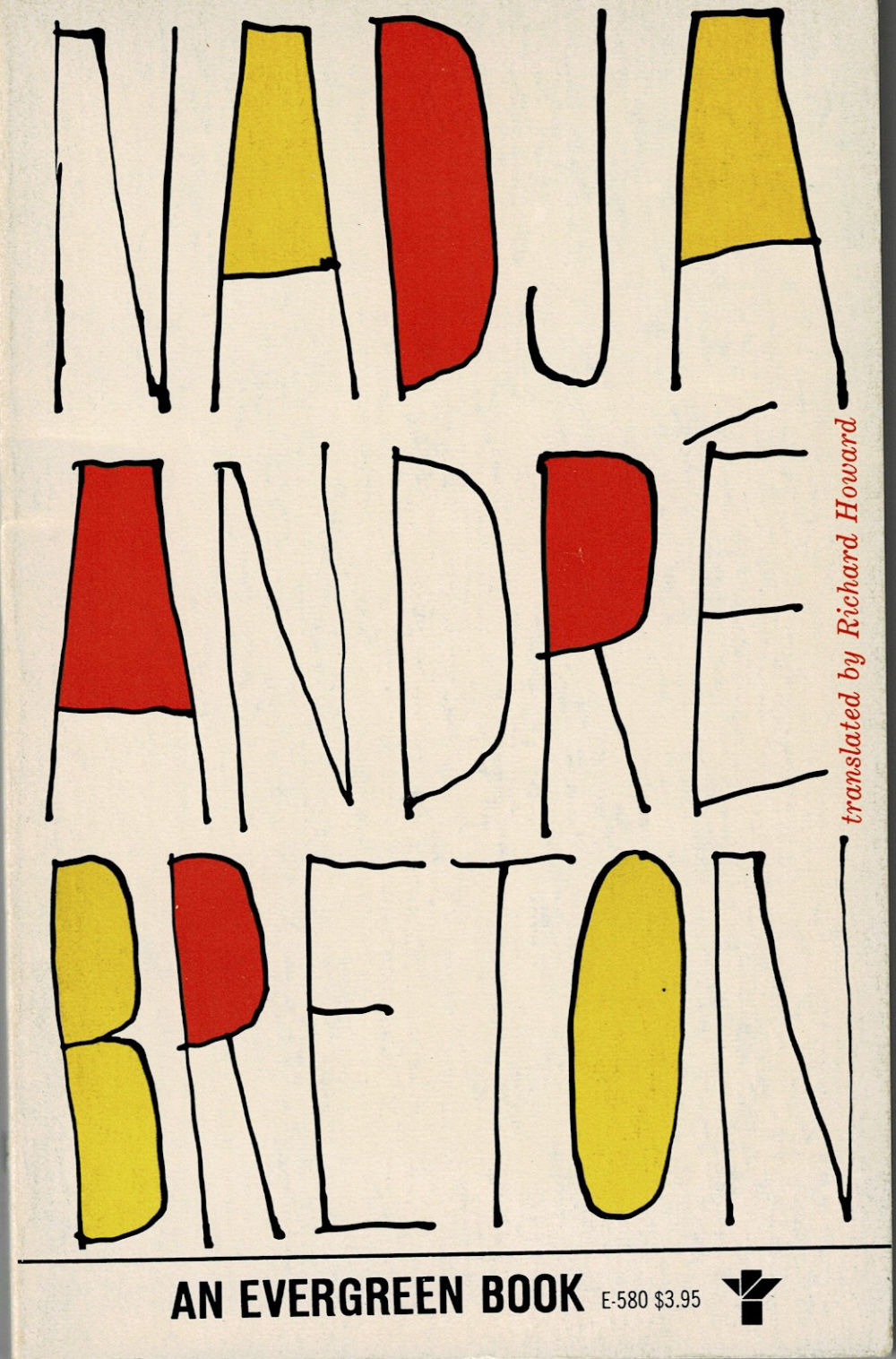NADJA. By Andre Breton. Translated from the French by Richard Howard.