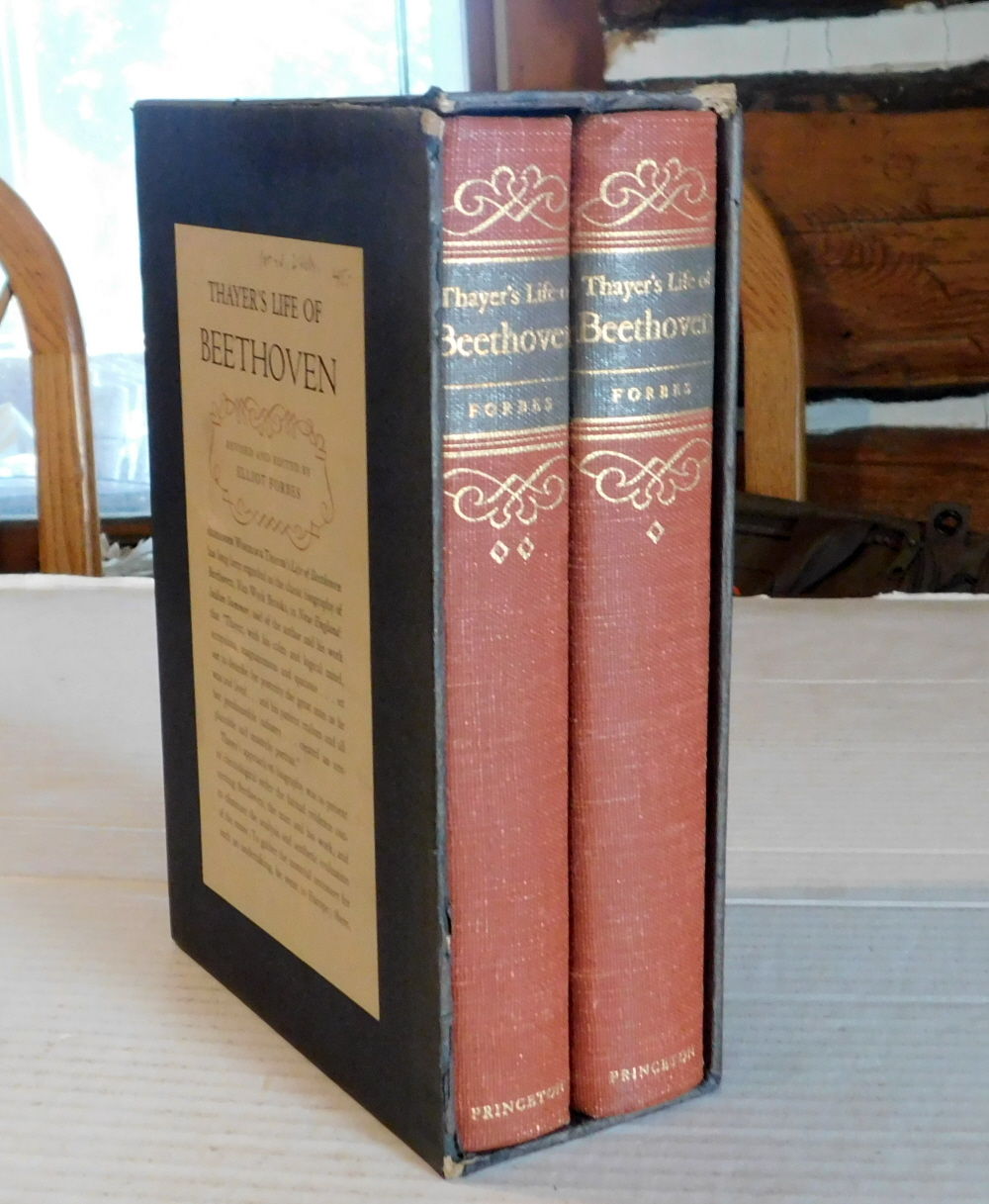 Image for THAYER'S LIFE OF BEETHOVEN. Revised and Edited by Elliot Forbes. (2 volumes). THAYER'S LIFE OF BEETHOVEN. Revised and Edited by Elliot Forbes. (2 volumes).