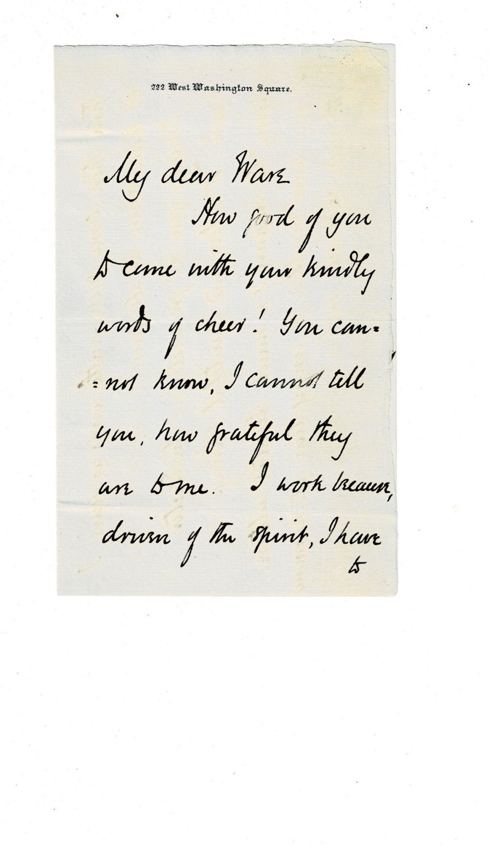Image for TWO AUTOGRAPH LETTERS SIGNED by the American Shakespearean Scholar HOWARD HORACE FURNESS to his friend, the architect William Howard Ware, requesting a photo and subsequently sending one of his. TWO AUTOGRAPH LETTERS SIGNED by the American Shakespearean Scholar HOWARD HORACE FURNESS to his friend, the architect William Howard Ware, requesting a photo and subsequently sending one of his.